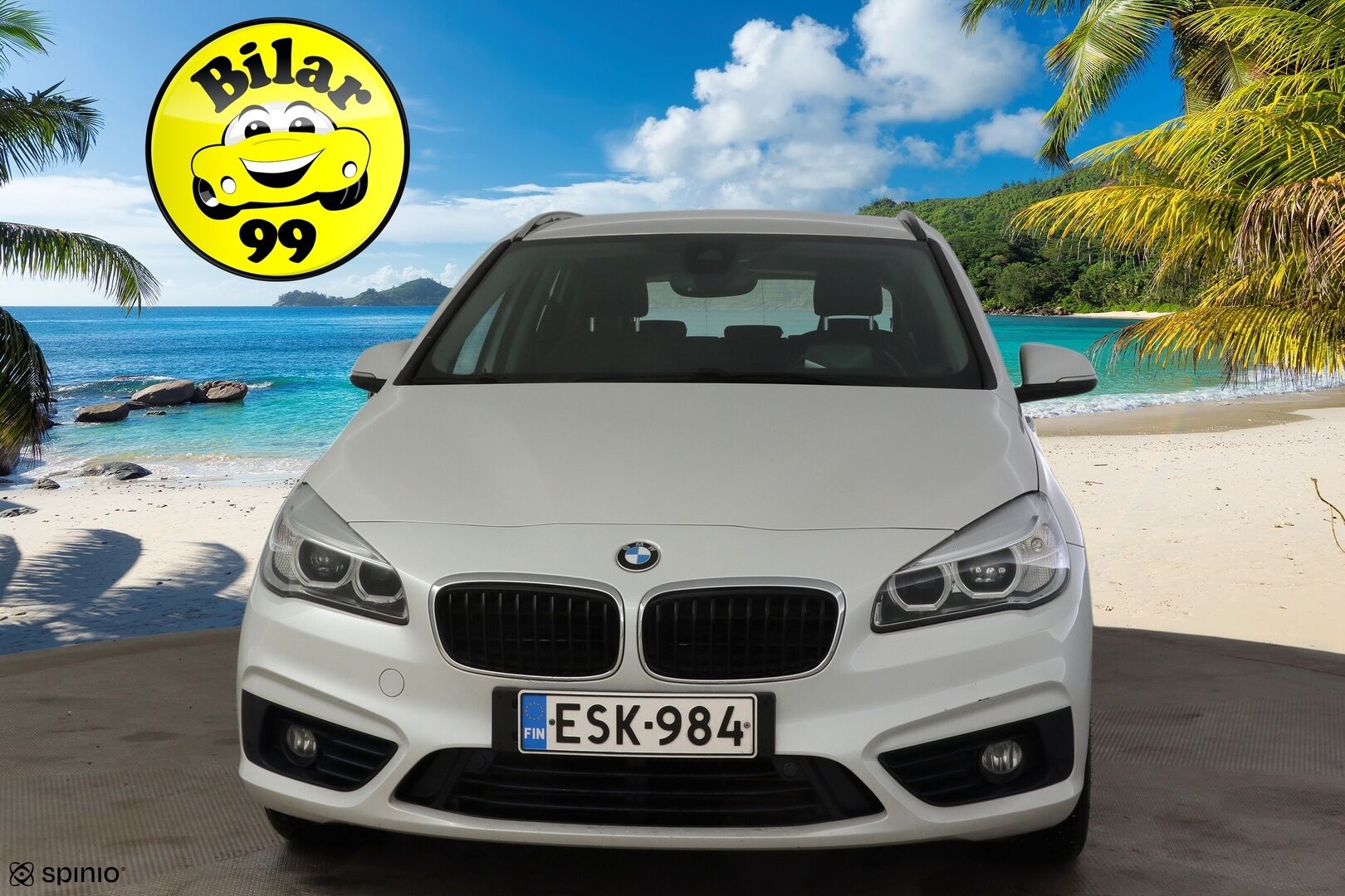 BMW 225 2016 F45 Active Tourer 225xe A Sport Sport Line * ACC / P. kamera / HiFi / HUD / Xenon / Sähkökontti * - Kahdet renkaat alumiinivanteilla!