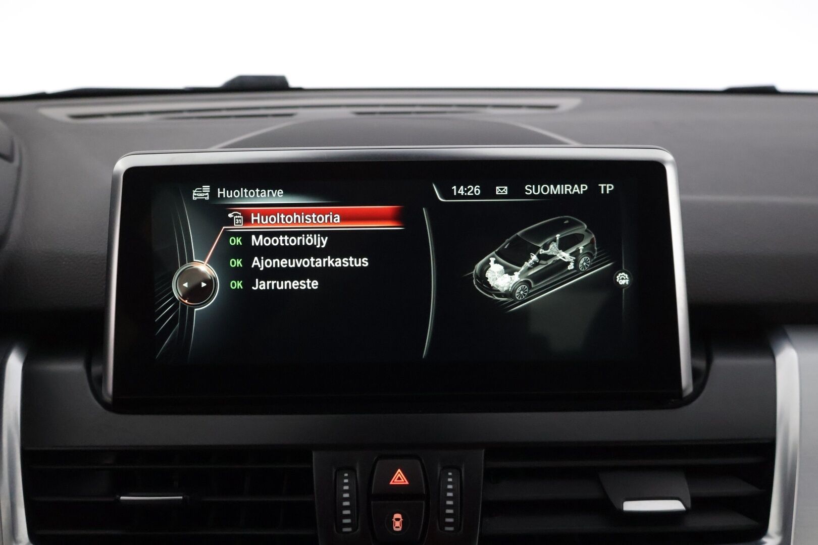 BMW 225 2016 F45 Active Tourer 225xe A Sport Sport Line * ACC / P. kamera / HiFi / HUD / Xenon / Sähkökontti * - Kahdet renkaat alumiinivanteilla!