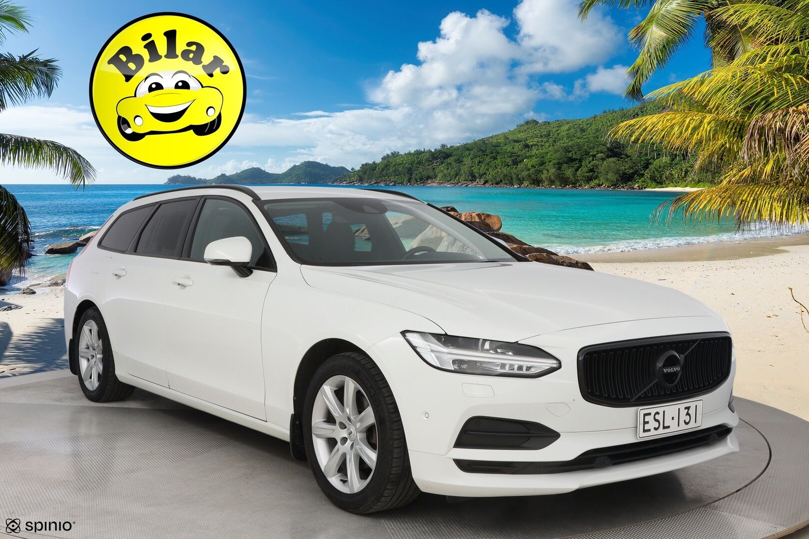 Volvo V90 2017 D3 Business aut - Webasto | Adapt.Vakkari | Vetokoukku | LED | Pilot Assist | High Perf Audio | Sensus Navi | Adapt.LED | Näyttävä!