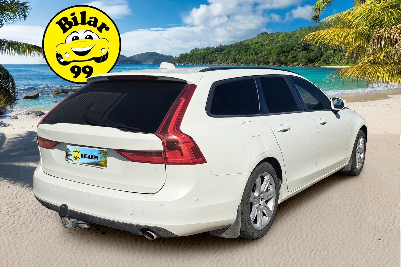 Volvo V90 2017 D3 Business aut - Webasto | Adapt.Vakkari | Vetokoukku | LED | Pilot Assist | High Perf Audio | Sensus Navi | Adapt.LED | Näyttävä!