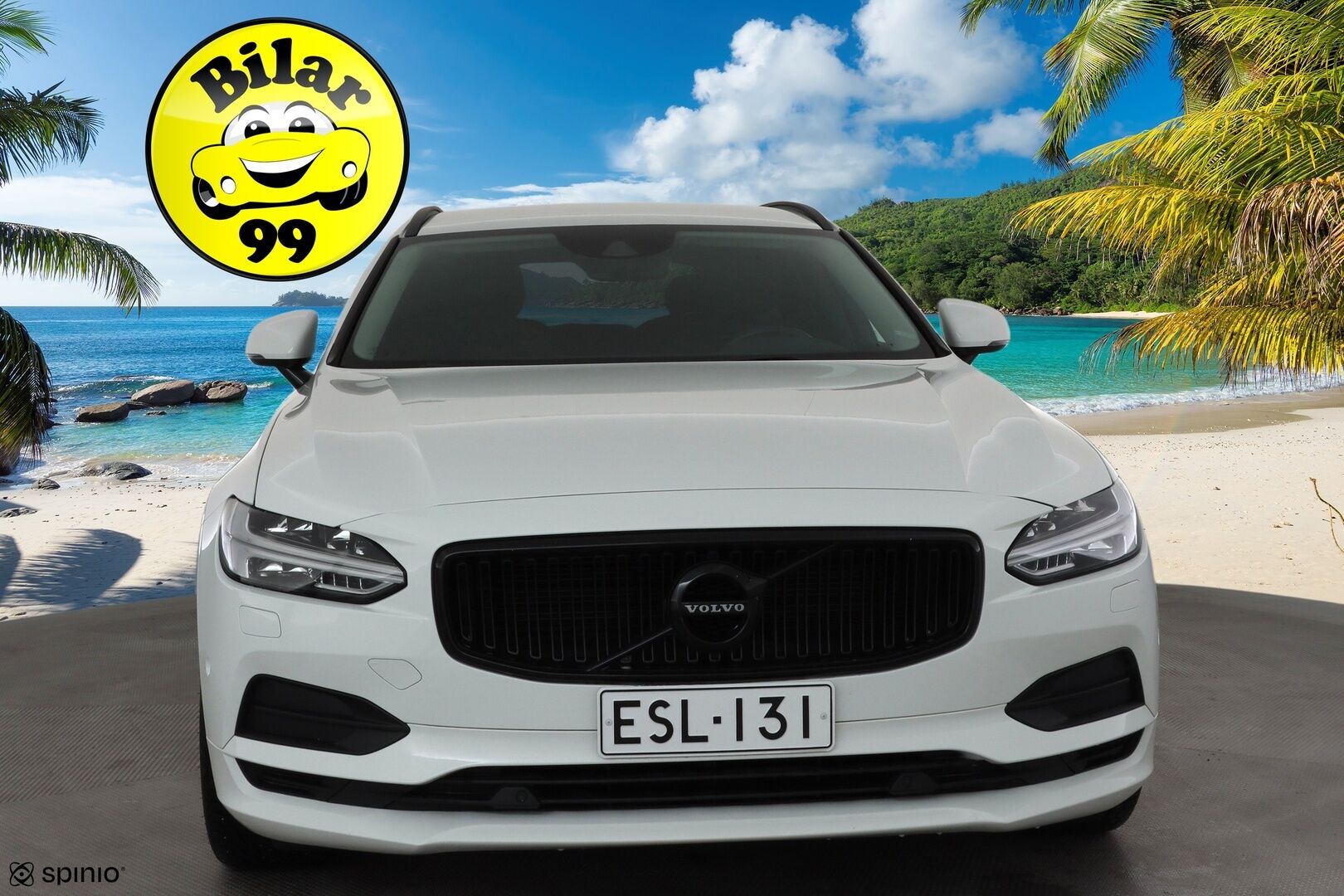 Volvo V90 2017 D3 Business aut * Webasto / Adapt.Vakkari / Vetokoukku / LED / Kaistavahti / Peruutustutkat / Upea! - Kahdet renkaat aluvanteilla / High Perfomance Audio / JUURI HUOLLETTU! - HULLUT AVAJAISHULINAT KORKOTARJOUS 3,29 %