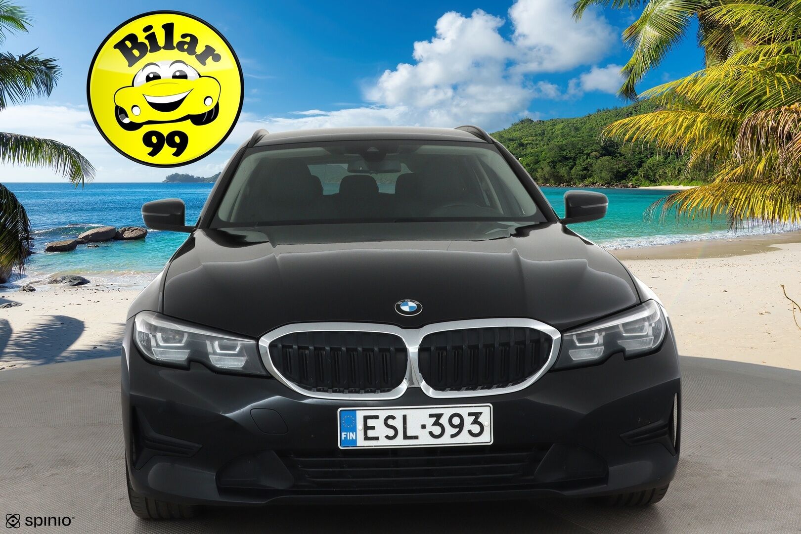 BMW 318 2020 G21 Touring 318d A Business **1-om Suomi-auto / Koukku / LED-valot / Sporttipenkit / P.Tutkat / Kaistavahti - Kahdet Renkaat