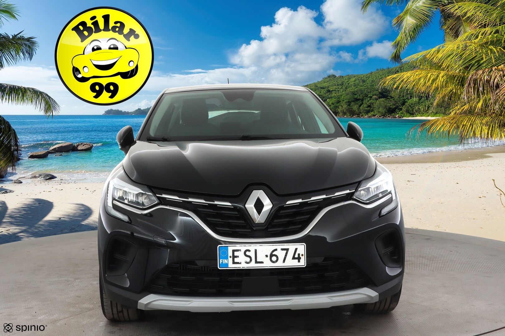 Renault Captur 2020 TCe 130 EDC7-aut Zen * Vakkari / P.tutka / Navi / LED / Kaistavahti / Keyless / Bluetooth * - Suomi-auto / Kahdet renkaat aluvanteilla 