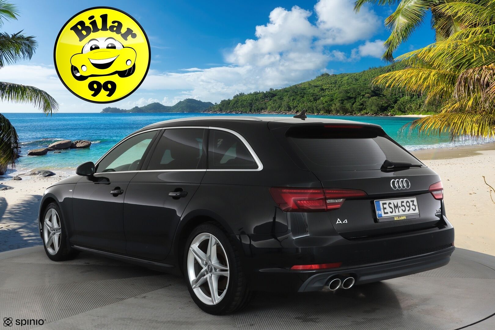 Audi A4 2018 Avant Business Sport Comfort S line Edition 2,0TDI quattro S tronic **Webasto / Koukku / LED / ACC / Sporttipenkit** - P.Tutkat