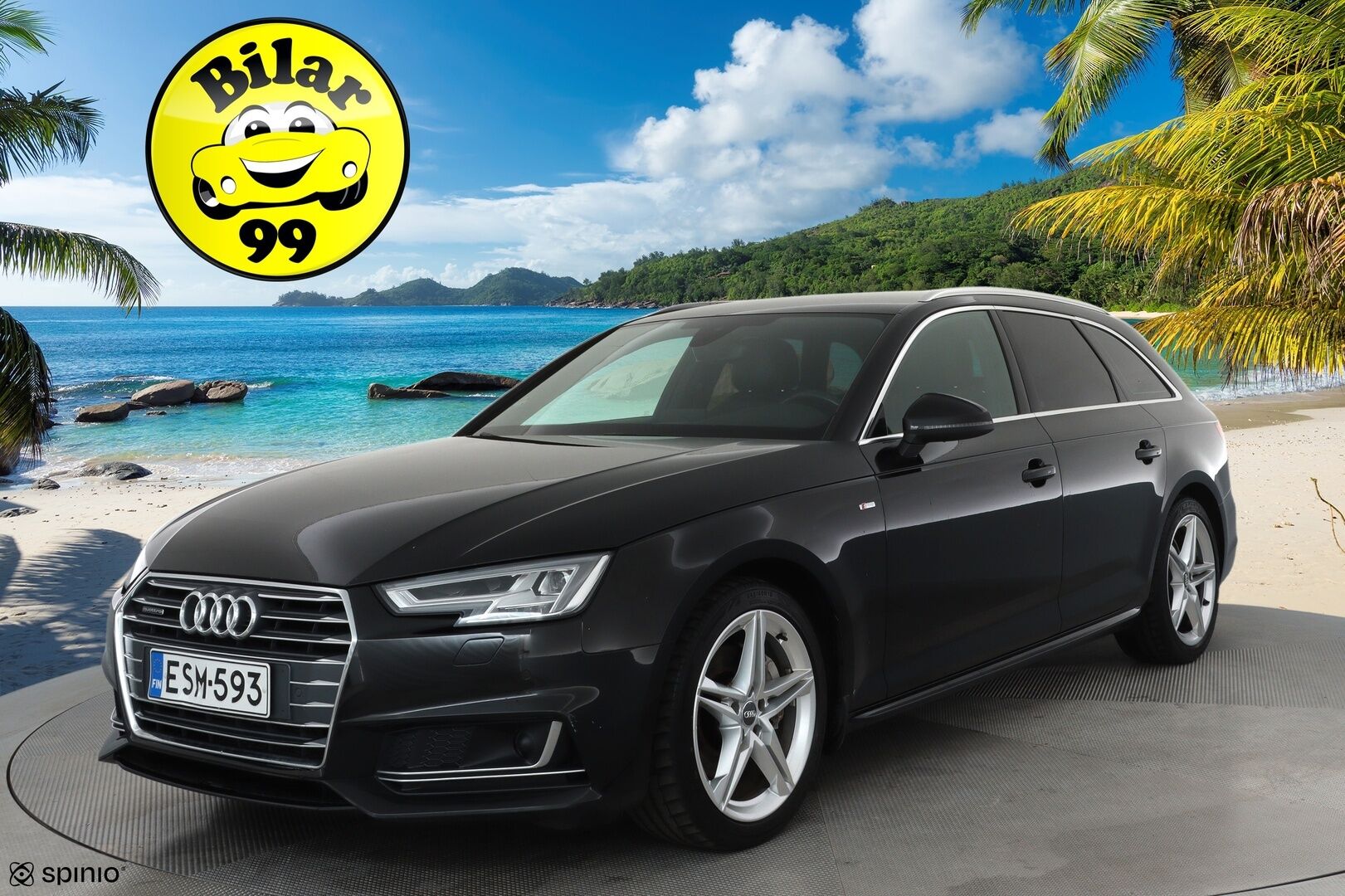 Audi A4 2018 Avant Business Sport Comfort S line Edition 2,0TDI quattro S tronic **Webasto / Koukku / LED / ACC / Sporttipenkit** - P.Tutkat