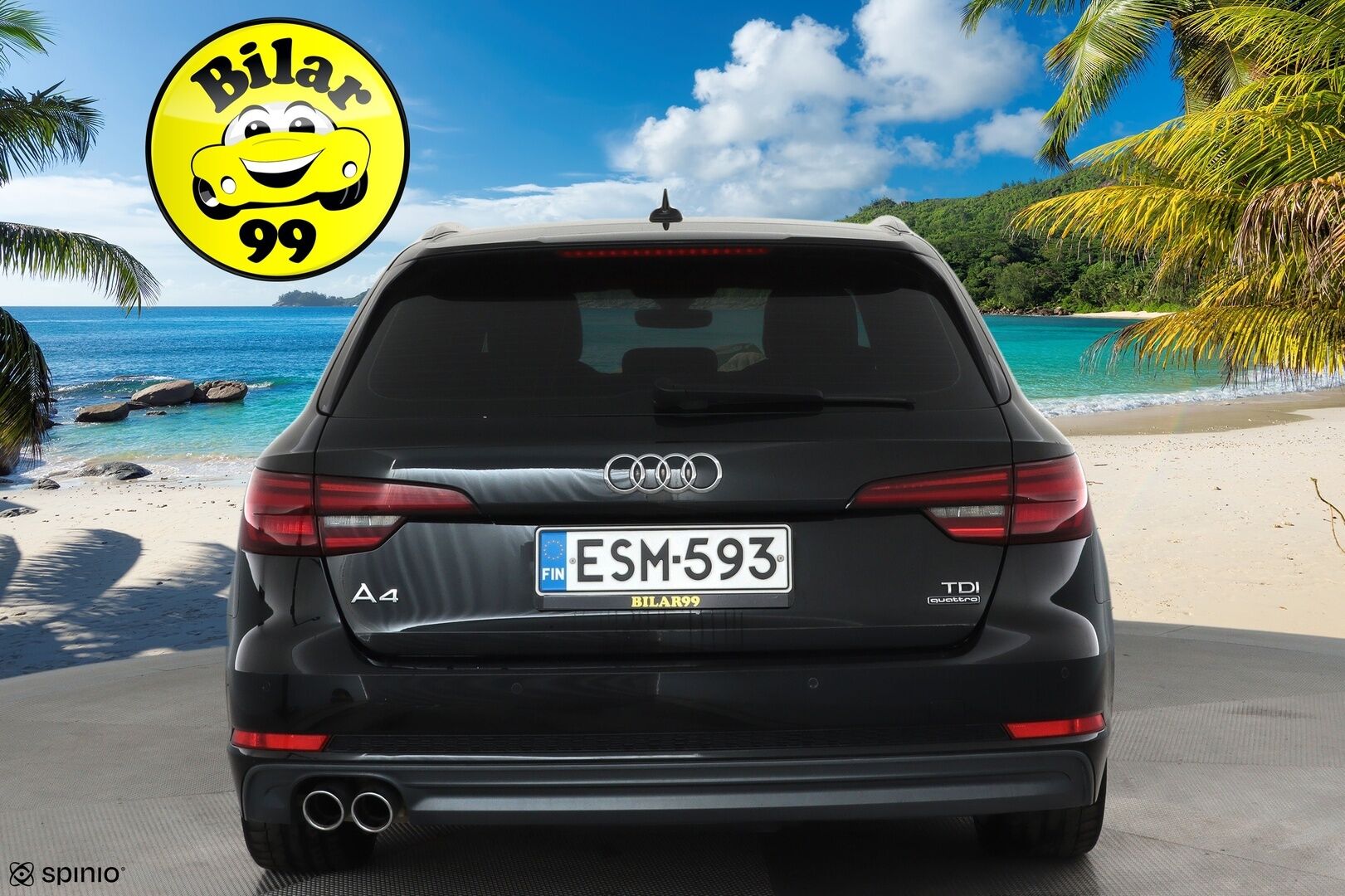 Audi A4 2018 Avant Business Sport Comfort S line Edition 2,0TDI quattro S tronic **Webasto / Koukku / LED / ACC / Sporttipenkit** - P.Tutkat