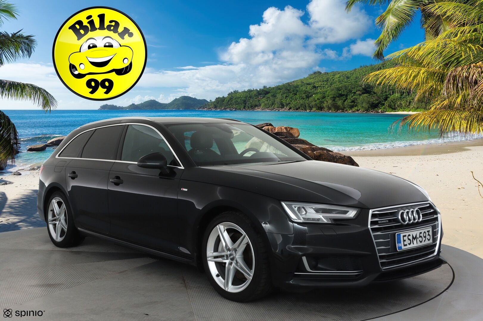 Audi A4 2018 Avant Business Sport Comfort S line Edition 2,0TDI quattro S tronic **Webasto / Koukku / LED / ACC / Sporttipenkit** - P.Tutkat