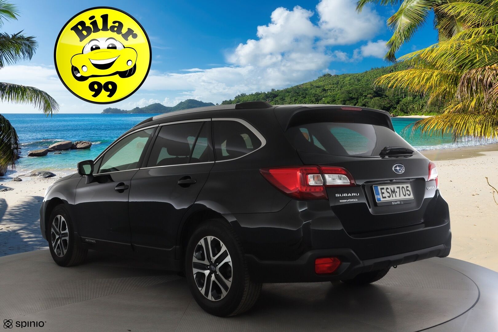 Subaru Outback 2020 2,5i Active CVT * Suomi-auto / ACC / 360° / Koukku / Lohkolämmitin / LED / Ratinlämmitin / Sähköpenkki * - Kahdet renkaat aluvanteilla