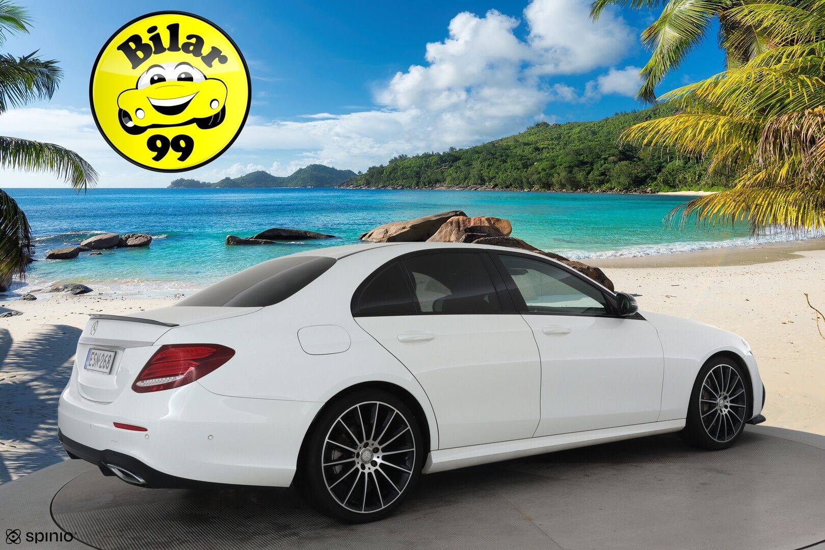 Mercedes-Benz E 2017 220d T A Premium Business AMG **Lohkolämmitin / LED-High Performance / P.Kamera / Sporttipenkit / Navi / Apple&Android** - Kahdet renkaat alumiinivantein