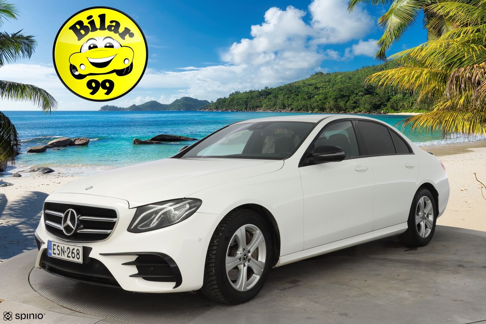 Mercedes-Benz E 2017 220d T A Premium Business AMG *LED-High Performance / P.Kamera / Sporttipenkit / Navi / Apple&Android / Lohko* - Kahdet renkaat alumiinivantein / Juuri katsastettu / Särmät huollot