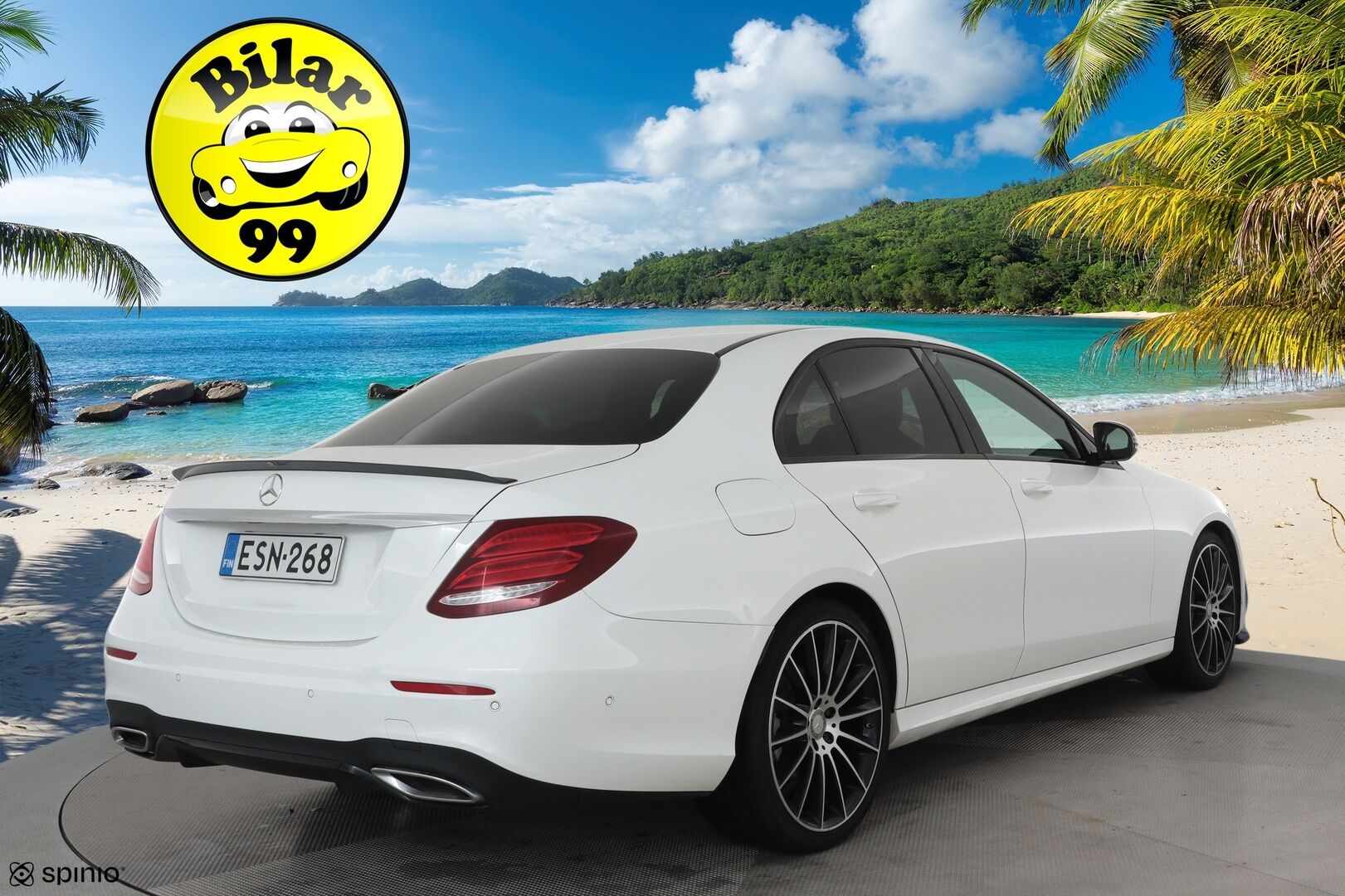 Mercedes-Benz E 2017 220d T A Premium Business AMG **Lohkolämmitin / LED-High Performance / P.Kamera / Sporttipenkit / Navi / Apple&Android** - Kahdet renkaat alumiinivantein