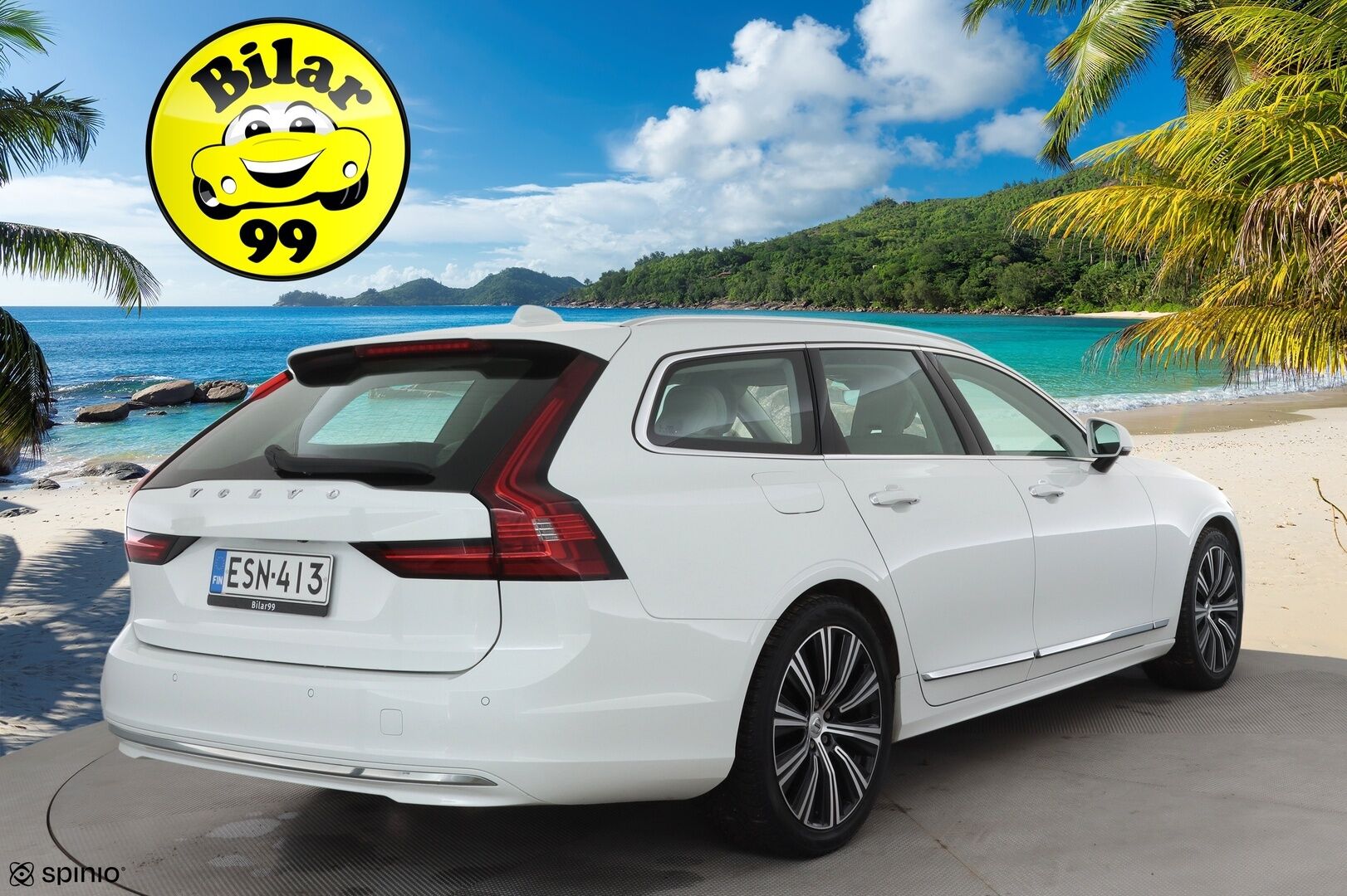 Volvo V90 2021 D3 Business Inscription Edition aut * Pilot assist / Koukku / Webasto / High Level LED / Muistipenkit / P.Kamera / Sporttinahat * - Suomi-auto / Kahdet Renkaat - HULLUT AVAJAISHULINAT KORKOTARJOUS 3,29 %