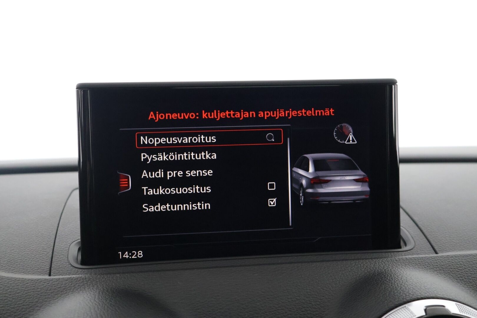 Audi A3 2018 Sedan 2,0 TFSI 140 kW quattro S tronic * P-kamera / Lohko / Suomi-auto* - 2x Renkaat / Hyvä huoltohistoria / Siisti - HULLU BLACKWEEK KORKOTARJOUS 2,49%