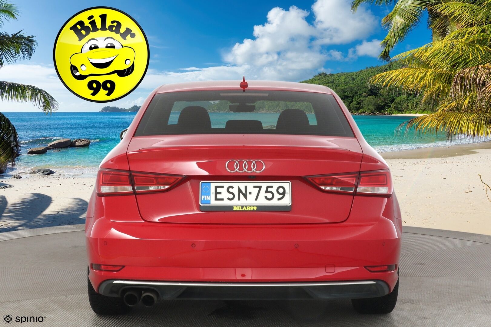 Audi A3 2018 Sedan 2,0 TFSI 140 kW quattro S tronic * P-kamera / Lohko / Suomi-auto* - 2x Renkaat / Hyvä huoltohistoria / Siisti - HULLU BLACKWEEK KORKOTARJOUS 2,49%