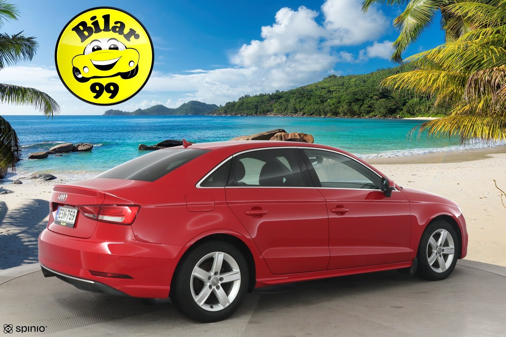 Audi A3 2018 Sedan 2,0 TFSI 140 kW quattro S tronic * P-kamera / Lohko / Suomi-auto* - 2x Renkaat / Hyvä huoltohistoria / Siisti - HULLU BLACKWEEK KORKOTARJOUS 2,49%