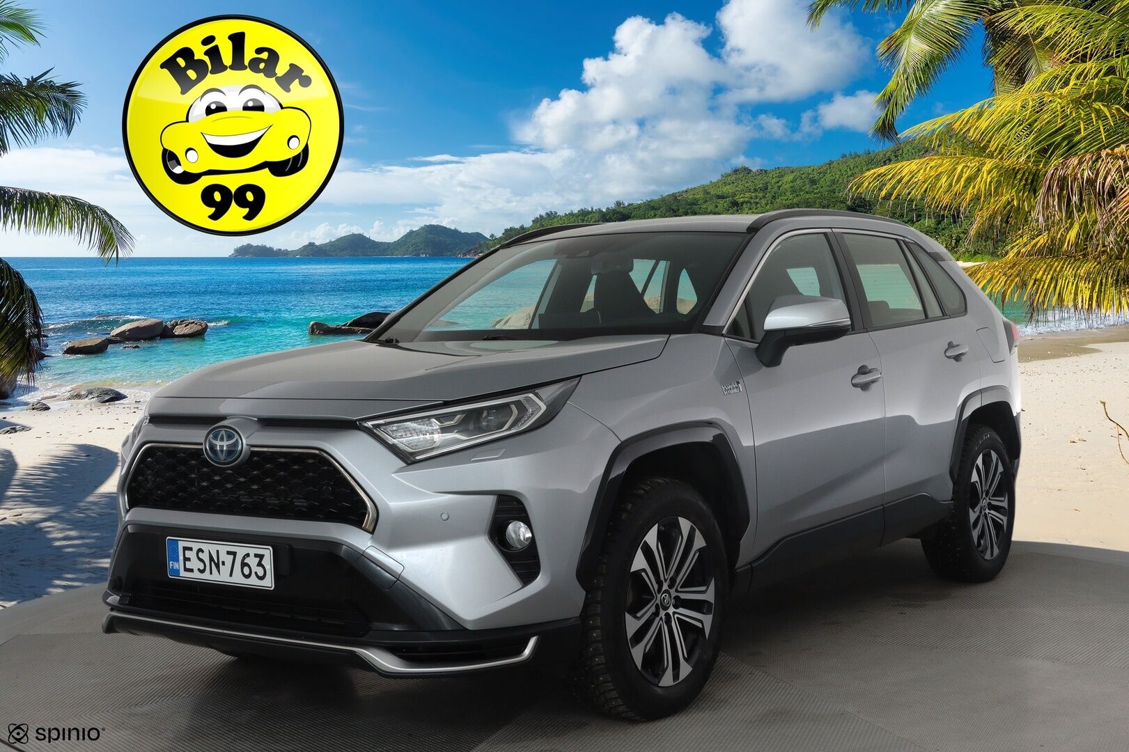 Toyota RAV4 Plug-in 2020 Hybrid 2,5 AWD-i Active * ACC / LED / P.kamera / Lohkolämmitin / Navi / Kaistavahti / Keyless * - Suomi-auto / 2x Latauskaapelit / Kahdet renkaat / Merkkihuollettu!