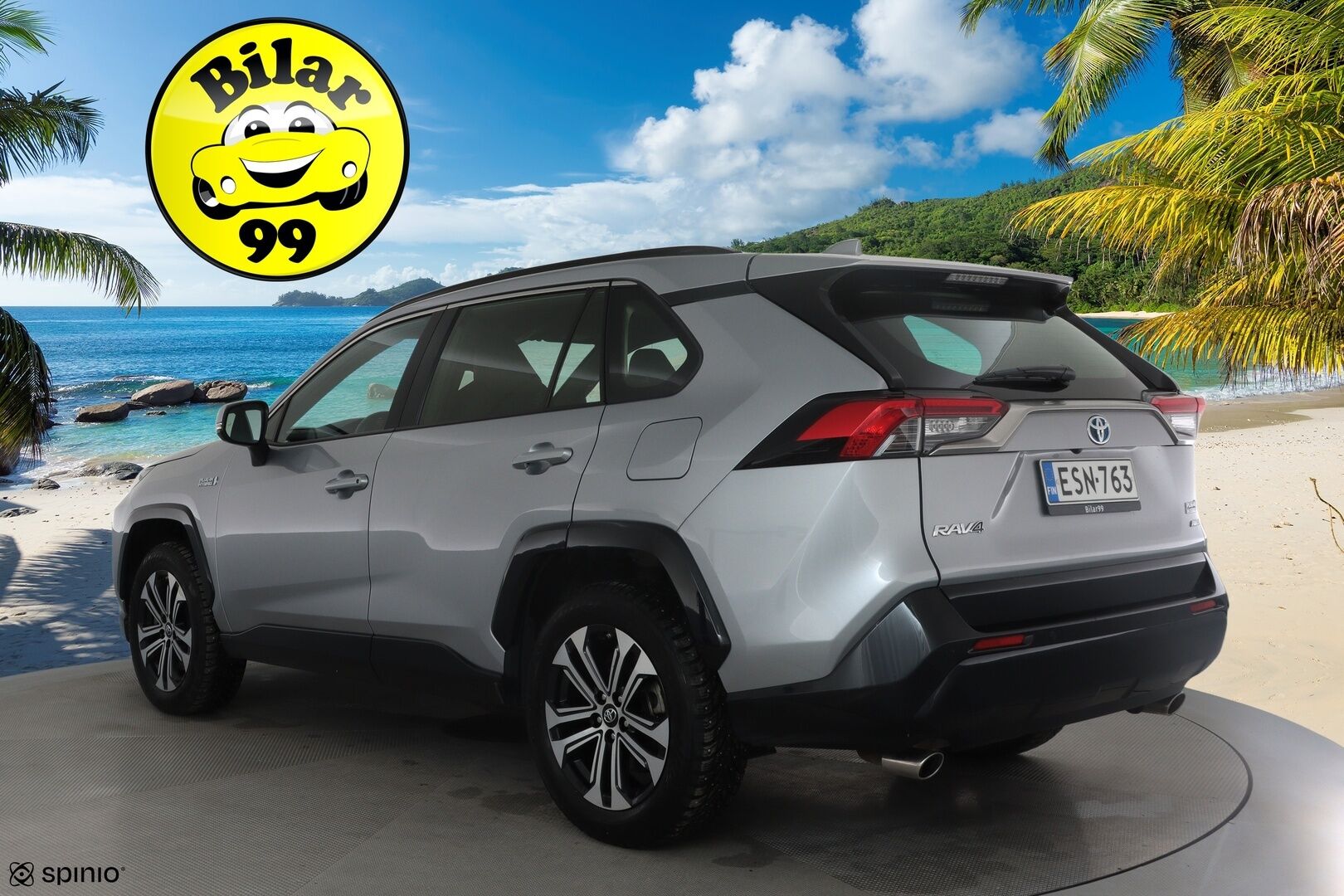 Toyota RAV4 Plug-in 2020 Hybrid 2,5 AWD-i Active * ACC / LED / P.kamera / Lohkolämmitin / Navi / Kaistavahti / Keyless * - Suomi-auto / 2x Latauskaapelit / Kahdet renkaat / Merkkihuollettu!