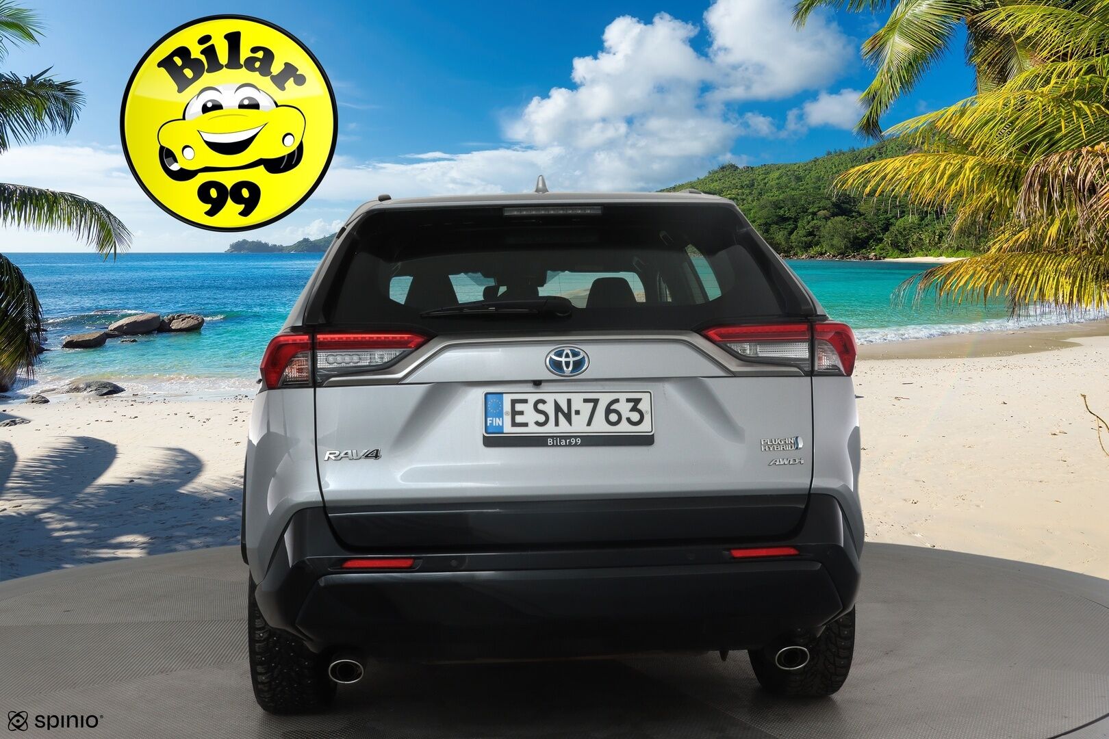 Toyota RAV4 Plug-in 2020 Hybrid 2,5 AWD-i Active * ACC / LED / P.kamera / Lohkolämmitin / Navi / Kaistavahti / Keyless * - Suomi-auto / 2x Latauskaapelit / Kahdet renkaat / Merkkihuollettu!