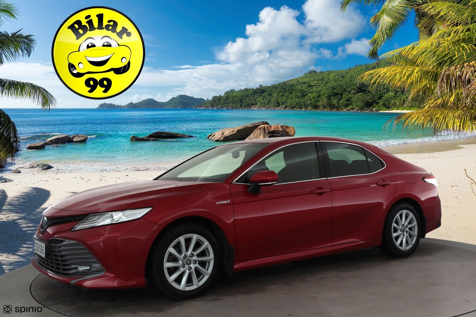 Toyota Camry 2021 2,5 Hybrid Style Edition * ACC / P.kamera / LED / Navi / Sähköpenkit / Nahat / KeylessGo / Lohkolämmitin * - Suomi-auto / Kahdet renkaat aluvanteilla / Merkkihuollettu