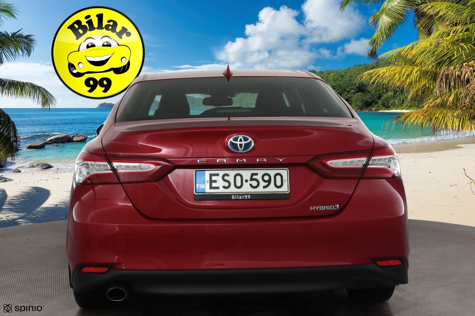 Toyota Camry 2021 2,5 Hybrid Style Edition * ACC / P.kamera / LED / Navi / Sähköpenkit / Nahat / KeylessGo / Lohkolämmitin * - Suomi-auto / Kahdet renkaat aluvanteilla / Merkkihuollettu