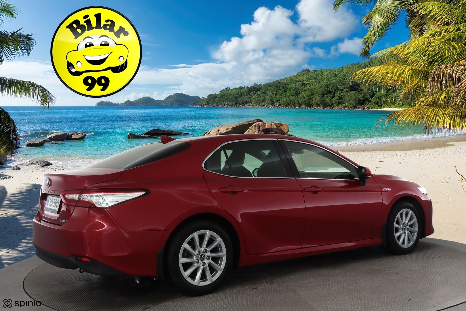 Toyota Camry 2021 2,5 Hybrid Style Edition * ACC / P.kamera / LED / Navi / Sähköpenkit / Nahat / KeylessGo / Lohkolämmitin * - Suomi-auto / Kahdet renkaat aluvanteilla / Merkkihuollettu - HULLUT BLACKWEEK JATKOT - KORKOTARJOUS 2,49%