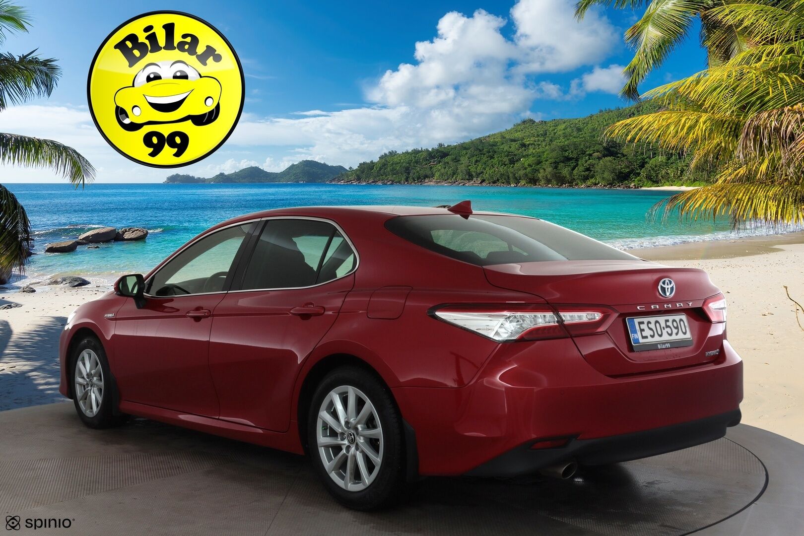 Toyota Camry 2021 2,5 Hybrid Style Edition * ACC / P.kamera / LED / Navi / Sähköpenkit / Nahat / KeylessGo / Lohkolämmitin * - Suomi-auto / Kahdet renkaat aluvanteilla / Merkkihuollettu - HULLUT BLACKWEEK JATKOT - KORKOTARJOUS 2,49%