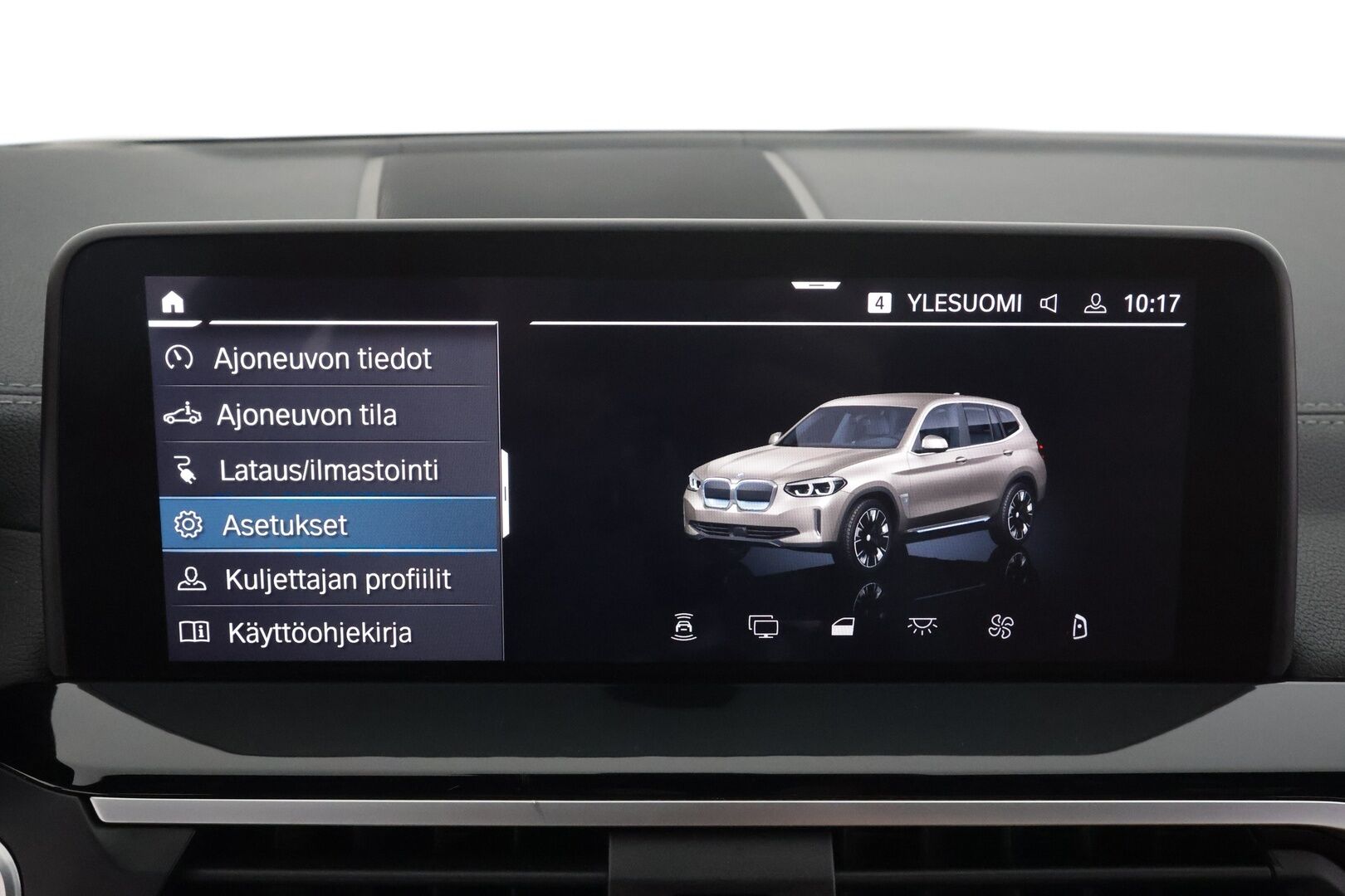 BMW iX3 2021 G08 Charged Plus * ACC / HUD / 360° / Adapt.LED / Panorama / Muistipenkki / Koukku / H&K / Comfort Access / Ruskeat nahat * - SoH 95,3% / Suomi-auto / Kahdet renkaat aluvanteilla / Merkkihuollettu / Supervarusteet