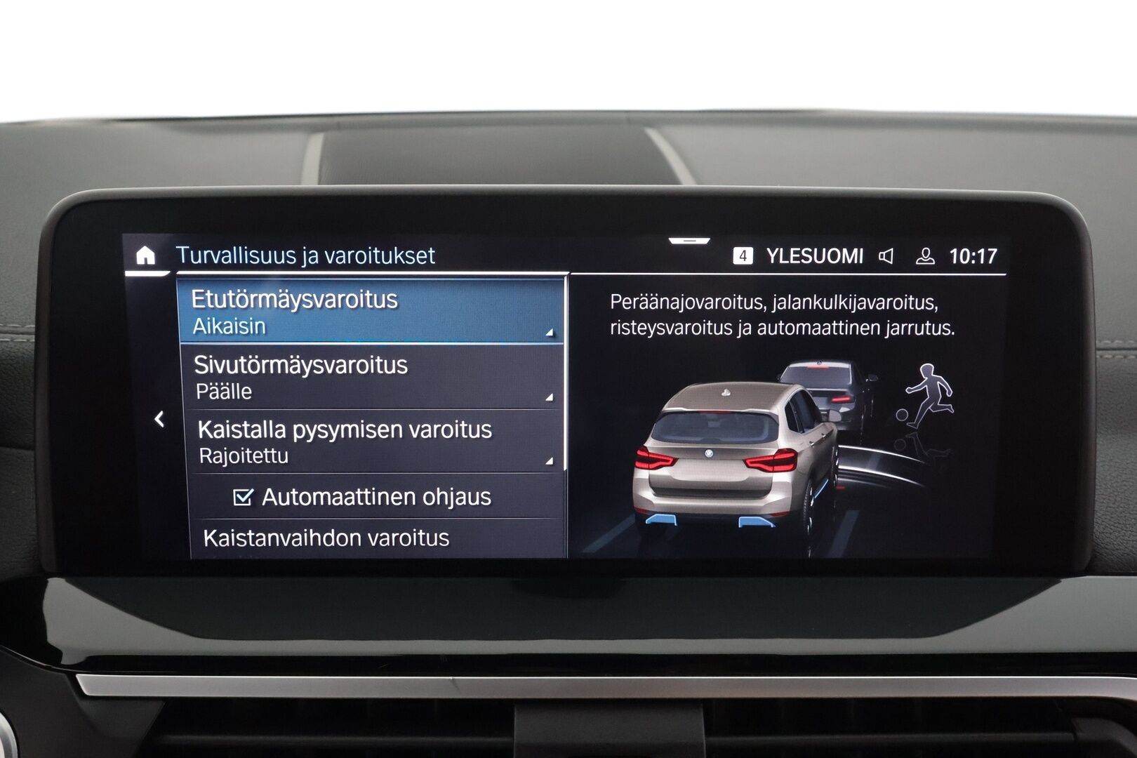 BMW iX3 2021 G08 Charged Plus * ACC / HUD / 360° / Adapt.LED / Panorama / Muistipenkki / Koukku / H&K / Comfort Access / Ruskeat nahat * - Adaptiivinen alusta / Suomi-auto / Kahdet renkaat aluvanteilla / Merkkihuollettu / Supervarusteet