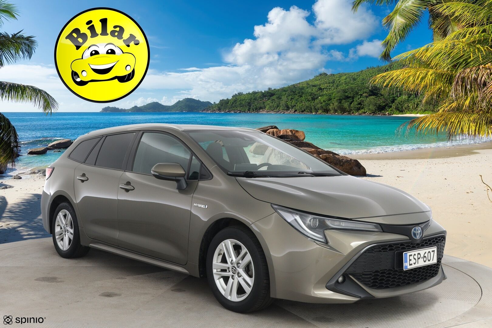 Toyota Corolla 2021 Touring Sports 1,8 Hybrid Active Edition - P-Kamera | Tutkat | ACC | Ratinlämmitin | Keyless | Navi | Merkkihuollettu | Suomi-auto