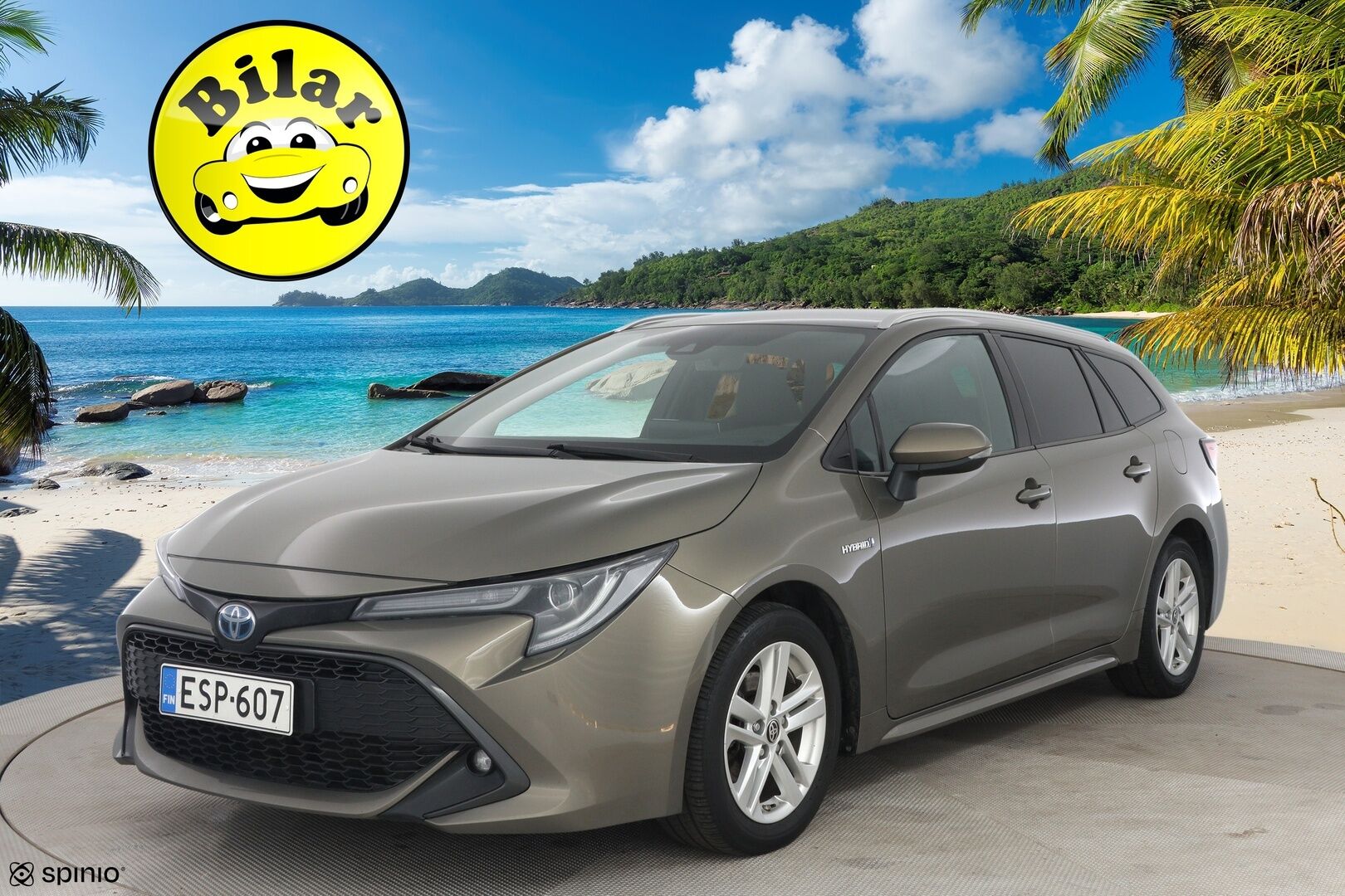 Toyota Corolla 2021 Touring Sports 1,8 Hybrid Active Edition - P-Kamera | Tutkat | ACC | Ratinlämmitin | Keyless | Navi | Merkkihuollettu | Suomi-auto