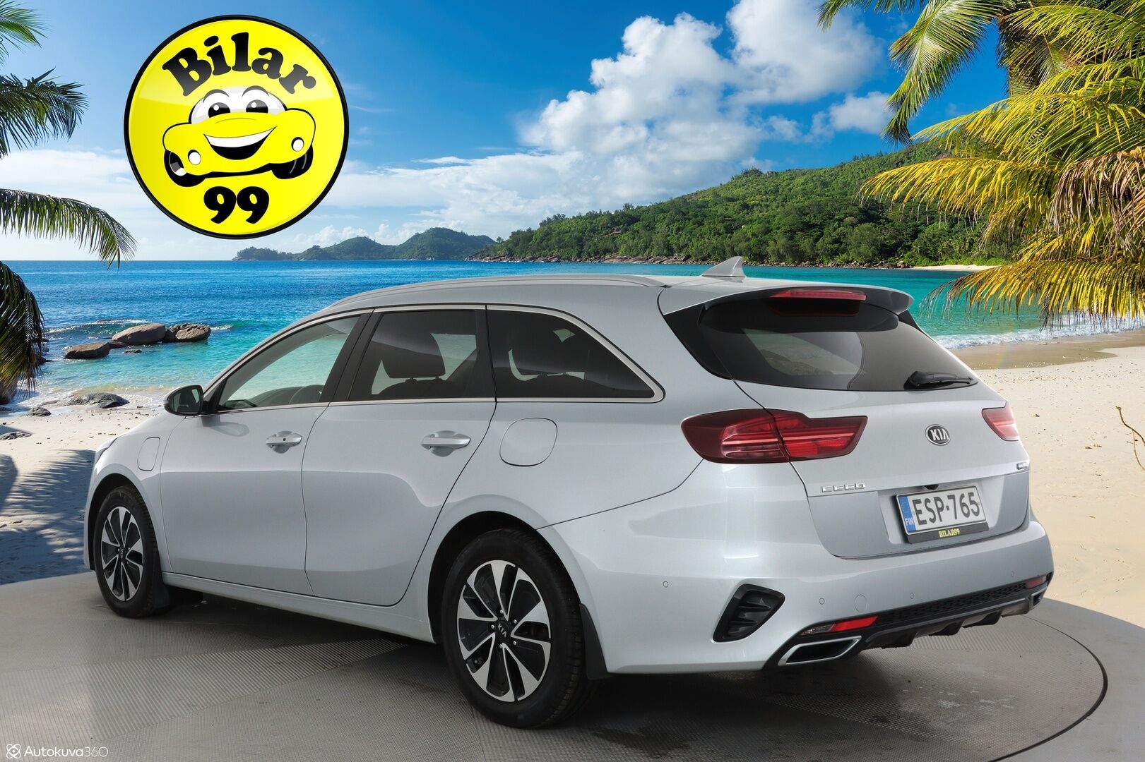 Kia Ceed 2021 1,6 GDI Plug-In Hybrid EX SW DCT** Facelift / Muistipenkki / P.kamera / Tuuletetut istuimet / Keyless / Apple&Android - Merkkihuollot / Nahkasisusta / Navi / Lohkolämmitin