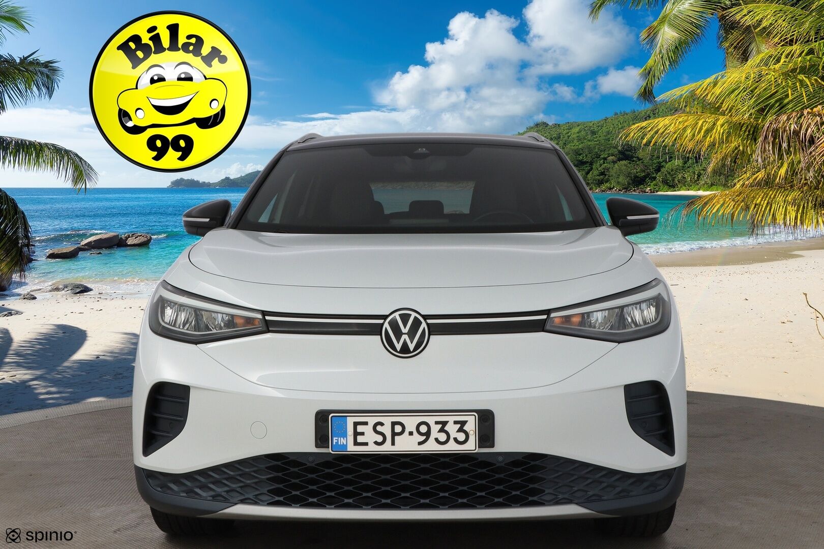 Volkswagen ID.4 2021 Pro Performance 1ST 150 kW, akku 77 kWh * 1OM Suomiauto / Lämpöpumppu / Vetokoukku / Adapt.Vakkari / Travel Assist - Adapt.LED / Nahka-Alcantara / Peruutuskamera / Huippuvarusteet!