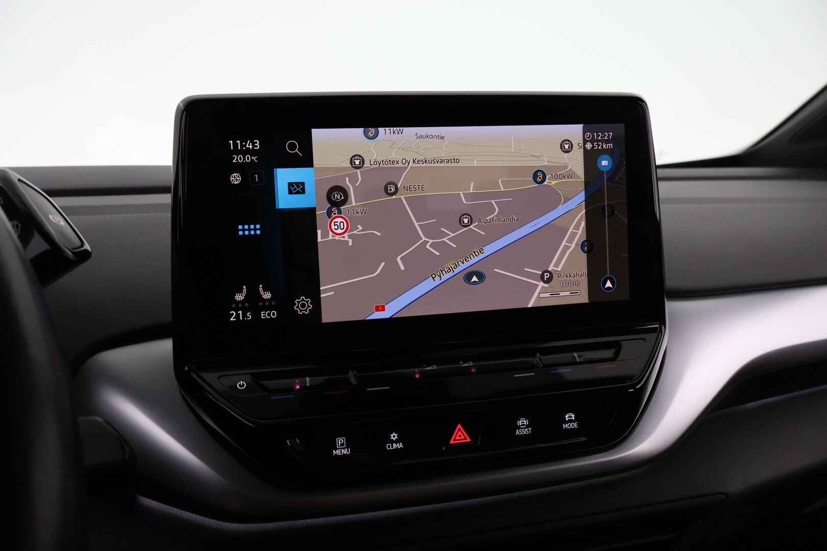 Volkswagen ID.4 2021 Pro Performance 1ST 150 kW, akku 77 kWh * 1OM Suomiauto / Lämpöpumppu / Vetokoukku / Adapt.Vakkari / Travel Assist - Adapt.LED / Nahka-Alcantara / Peruutuskamera / Huippuvarusteet!