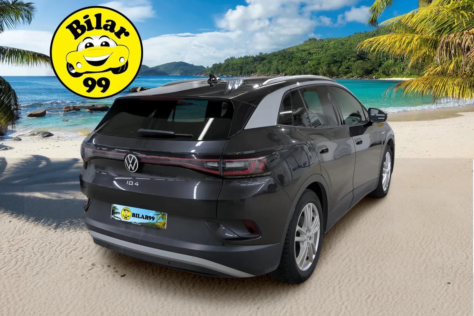 Volkswagen ID.4 2021 Pro Performance 1ST 150 kW, akku 77 kWh / Adapt.Vakkari / Lämpöpumppu / Peruutuskamera / Vetokoukku / TULOSSA // - HULLUT AVAJAISHULINAT KORKOTARJOUS 3,29 %