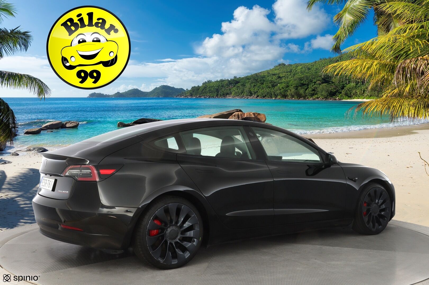 Tesla Model 3 2021 Performance * ACC / Lämpöpumppu / Premium Audio / Uberturbine * - Suomi-auto / Refresh