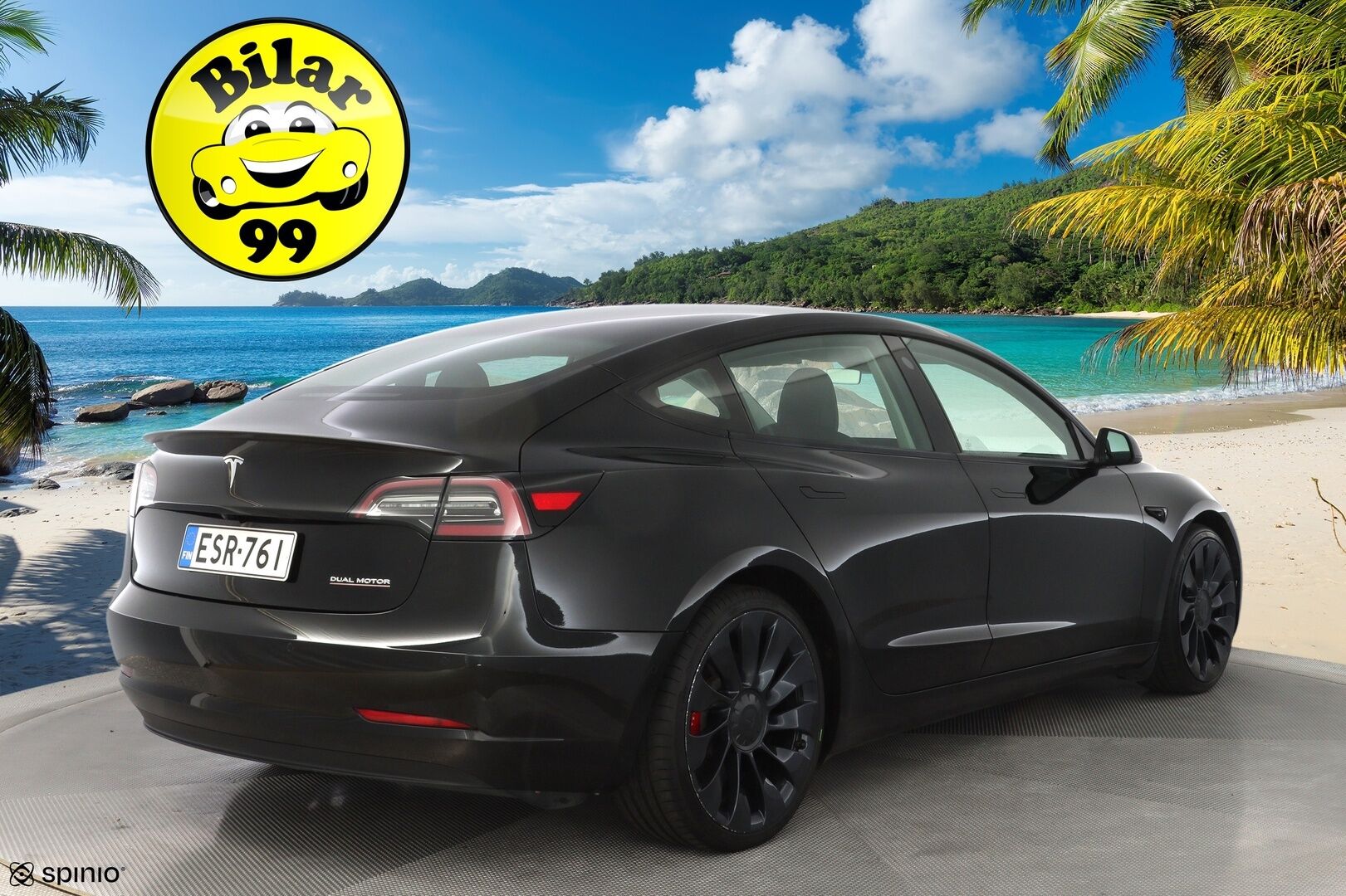 Tesla Model 3 2021 Performance * ACC / Lämpöpumppu / Premium Audio / Uberturbine * - Suomi-auto / Refresh