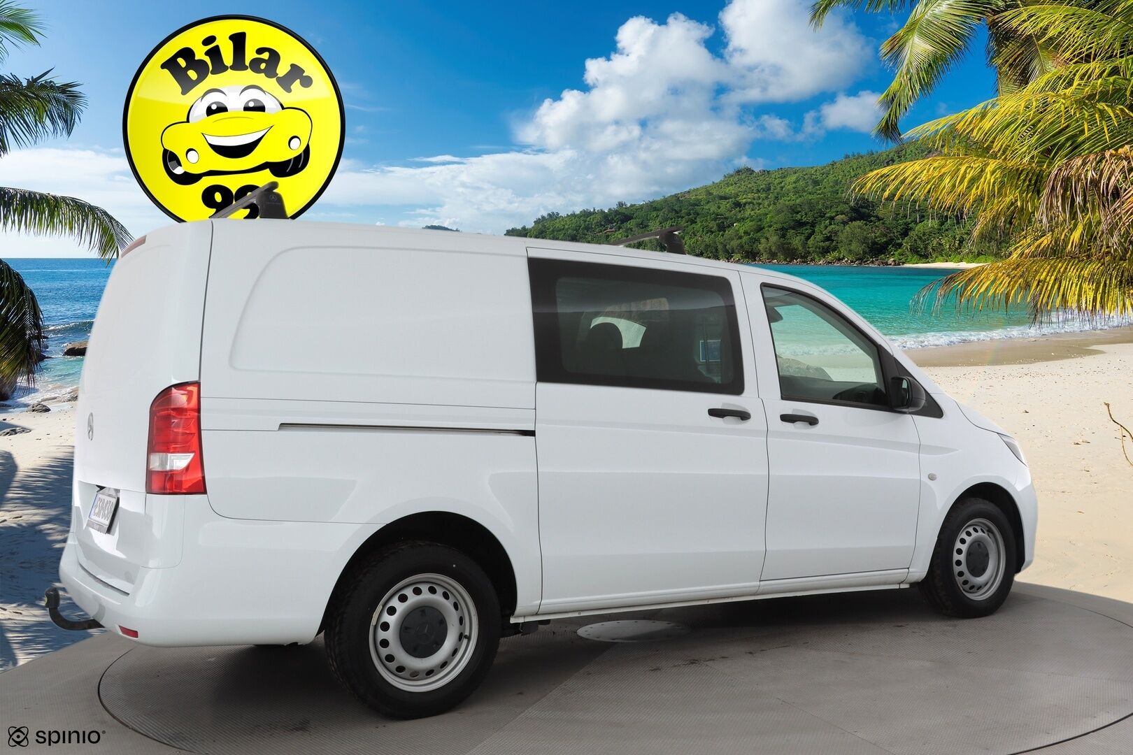 Mercedes-Benz Vito 2022 110CDI FWD-3,05/32K keskipitkä A2 * Vakkari / Webasto / P-Kamera / Vetokoukku / Apple&Android * - Suomi-auto / Kahdet Renkaat - HULLUT AVAJAISHULINAT KORKOTARJOUS 3,29 %