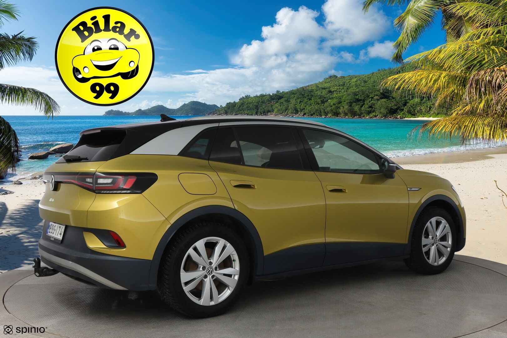 Volkswagen ID.4 2021 Pro Performance 150 KW *Lämpöpumppu / Adapt.Vakkari / Vetokoukku / Peruutuskamera / Nahka-Alcantara / Suomiauto* - Merkkihuollettu!