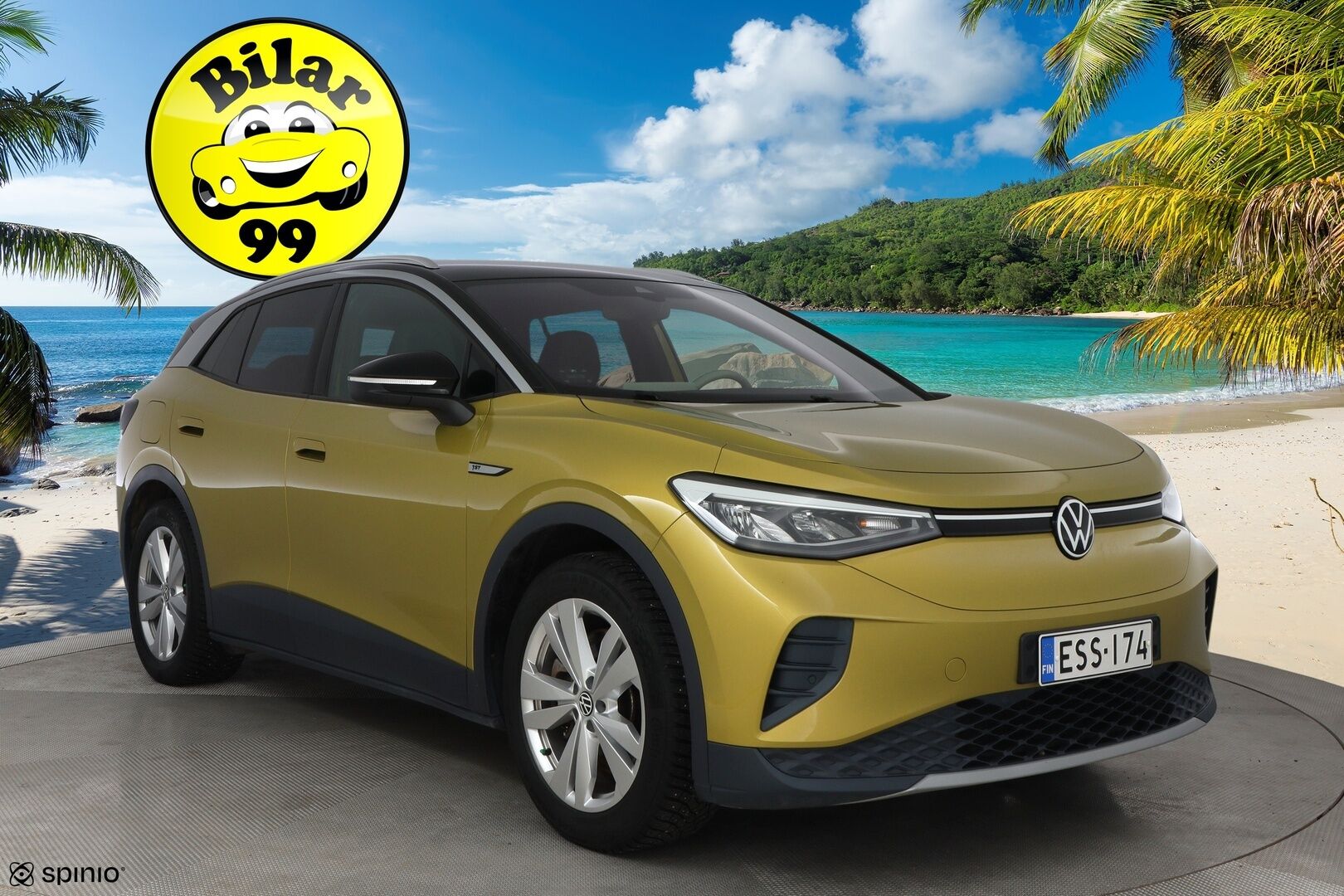 Volkswagen ID.4 2021 Pro Performance 150 KW *Lämpöpumppu / Adapt.Vakkari / Vetokoukku / Peruutuskamera / Nahka-Alcantara / Suomiauto* - Merkkihuollettu!