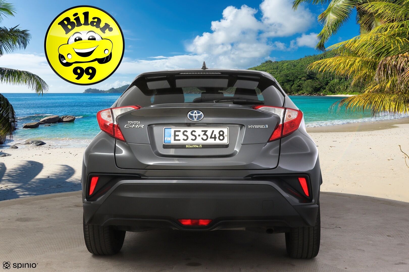 Toyota C-HR 2018 TOYOTA C-HR Viistoperä (AB) 4ov 1798cm3 * / Adapt. Vakkari / Lane-assist / P-kamera / Lohko / Siisti!! / * - Hyvällä pidolla pysynyt / Upea metalliväri & kahdet hyvät renkaat! / 