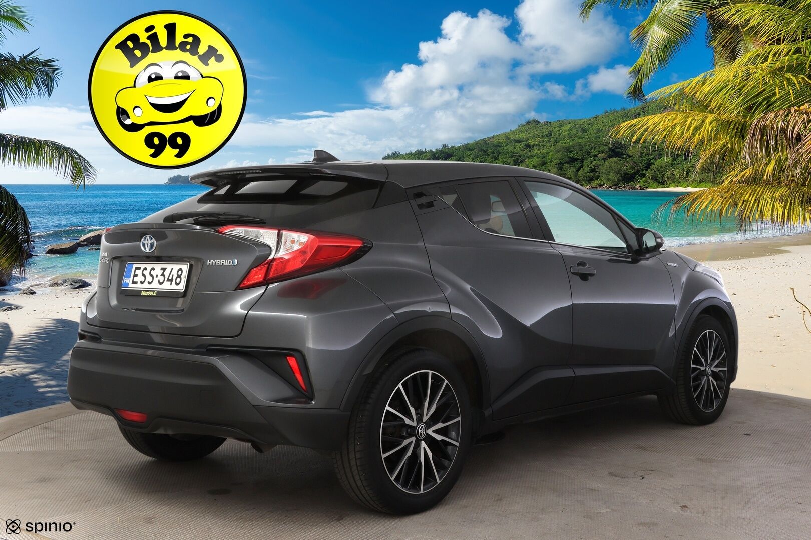 Toyota C-HR 2018 TOYOTA C-HR Viistoperä (AB) 4ov 1798cm3 * / Adapt. Vakkari / Lane-assist / P-kamera / Lohko / Siisti!! / * - Hyvällä pidolla pysynyt / Upea metalliväri & kahdet hyvät renkaat! / 