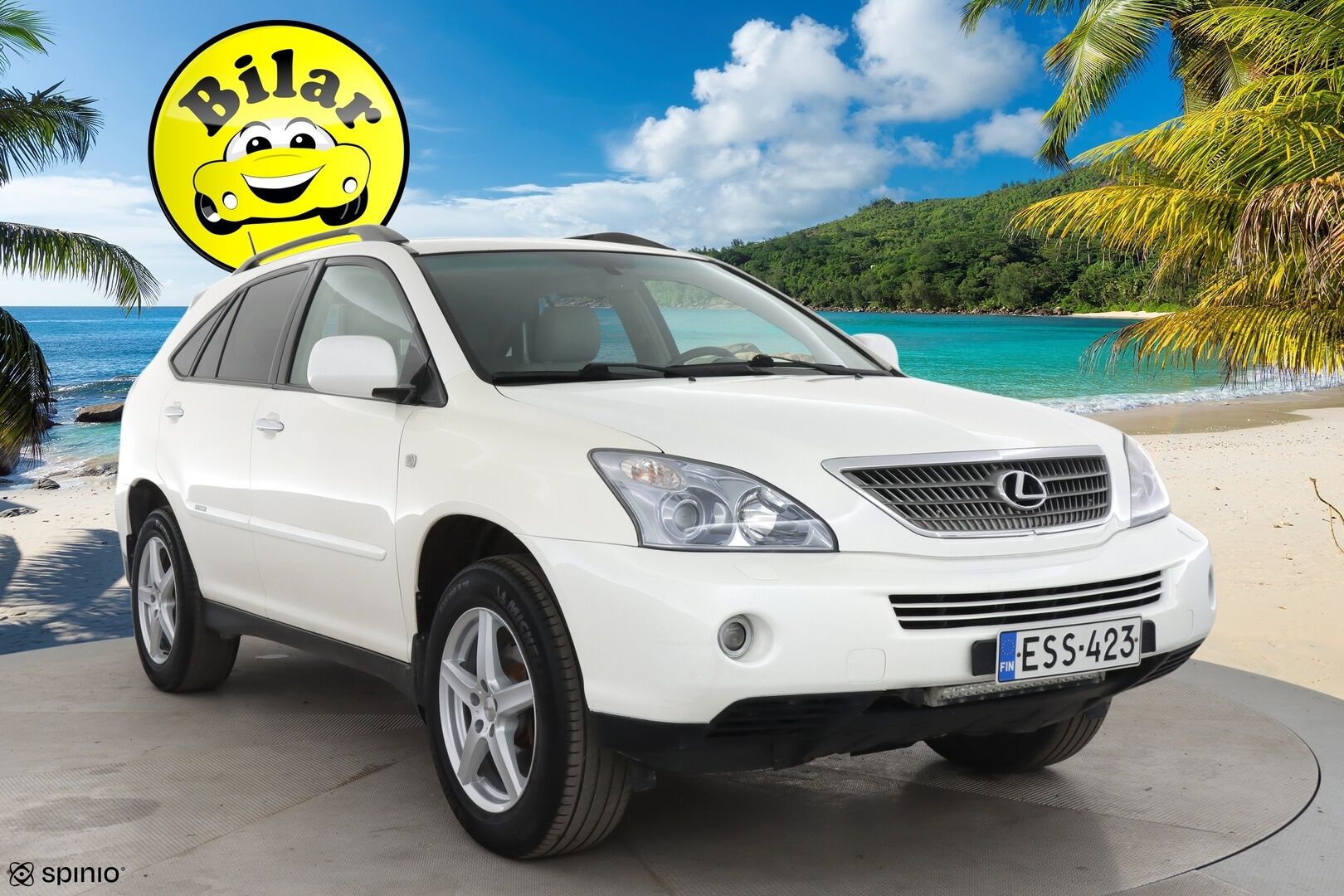 Lexus RX 2008 400h 4WD - | Nahkaverhoilu | Lasikattoluukku | Sähköpenkit muistilla | Näytöt takana | AFS ajovalot | Koukku