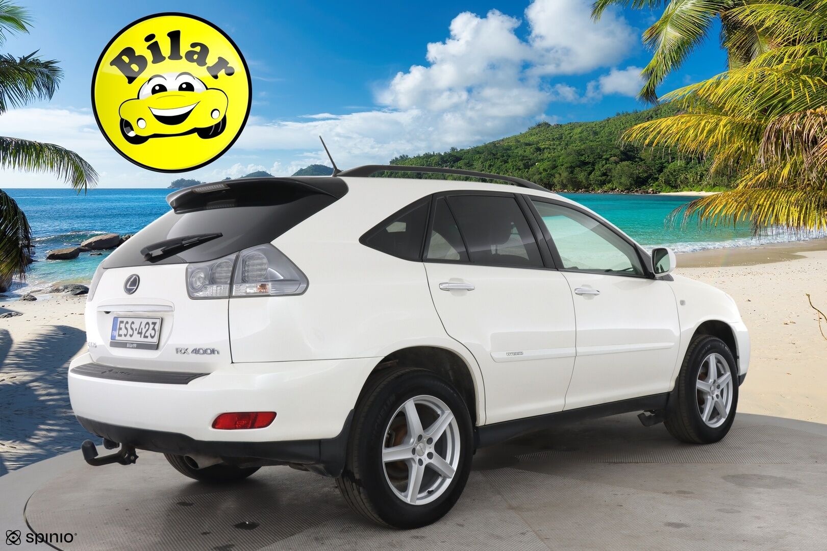 Lexus RX 2008 400h 4WD - | Nahkaverhoilu | Lasikattoluukku | Sähköpenkit muistilla | Näytöt takana | AFS ajovalot | Koukku