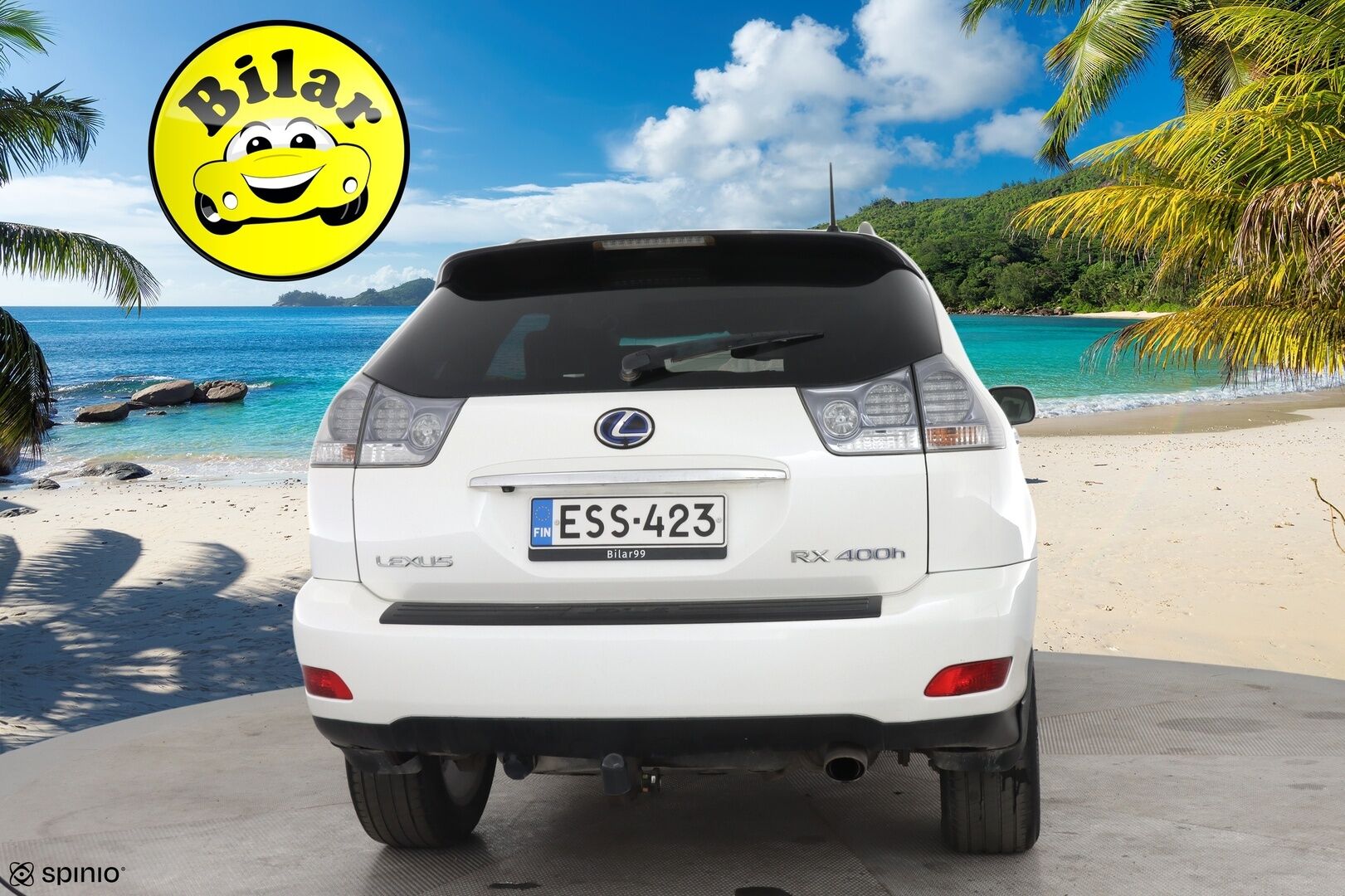 Lexus RX 2008 400h 4WD - | Nahkaverhoilu | Lasikattoluukku | Sähköpenkit muistilla | Näytöt takana | AFS ajovalot | Koukku