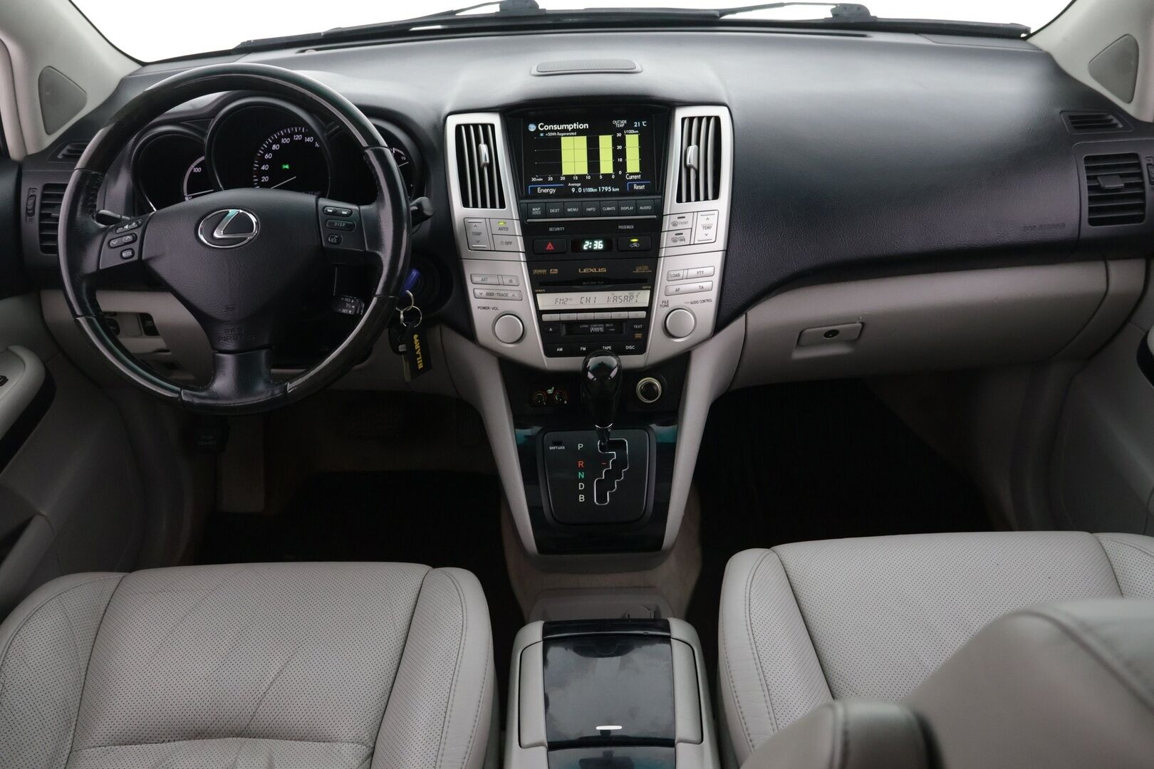 Lexus RX 2008 400h 4WD - | Nahkaverhoilu | Lasikattoluukku | Sähköpenkit muistilla | Näytöt takana | AFS ajovalot | Koukku