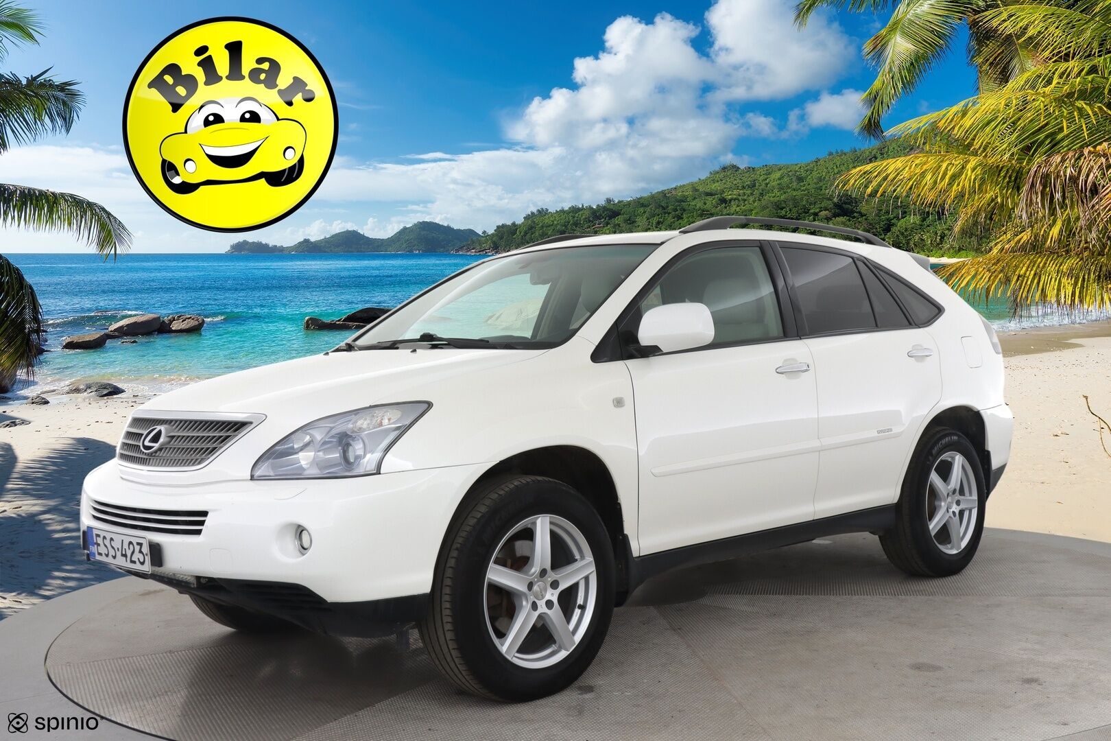 Lexus RX 2008 400h 4WD - | Nahkaverhoilu | Lasikattoluukku | Sähköpenkit muistilla | Näytöt takana | AFS ajovalot | Koukku