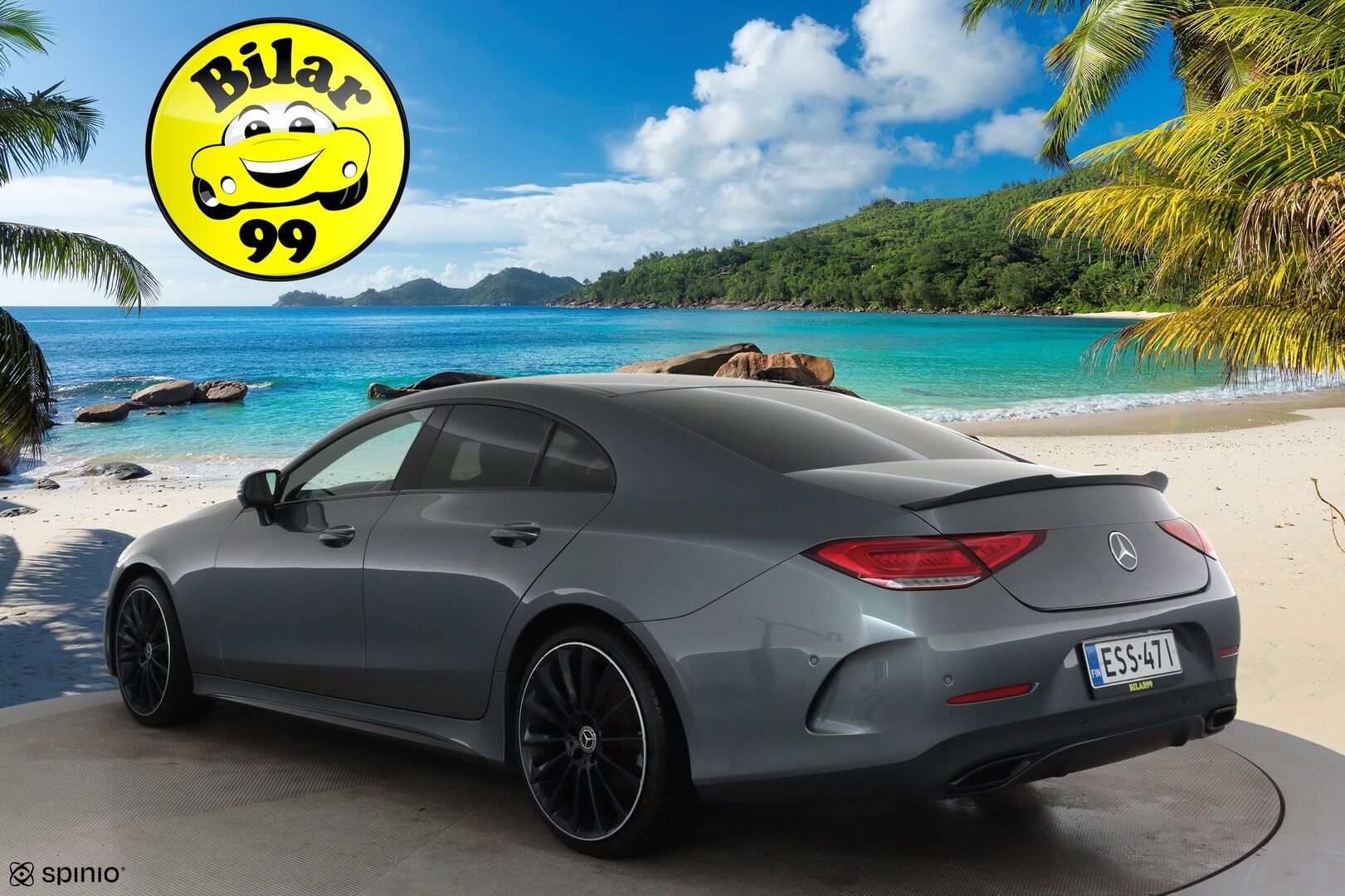 Mercedes-Benz CLS 2018 350 d 4Matic **Burmester / Multibeam LED / Ilma-alusta / 360 kamera / Muistipenkit / Sporttinahat / Lasikatto** - 3,99 % KORKOTARJOUS TÄHÄN AUTOON - 