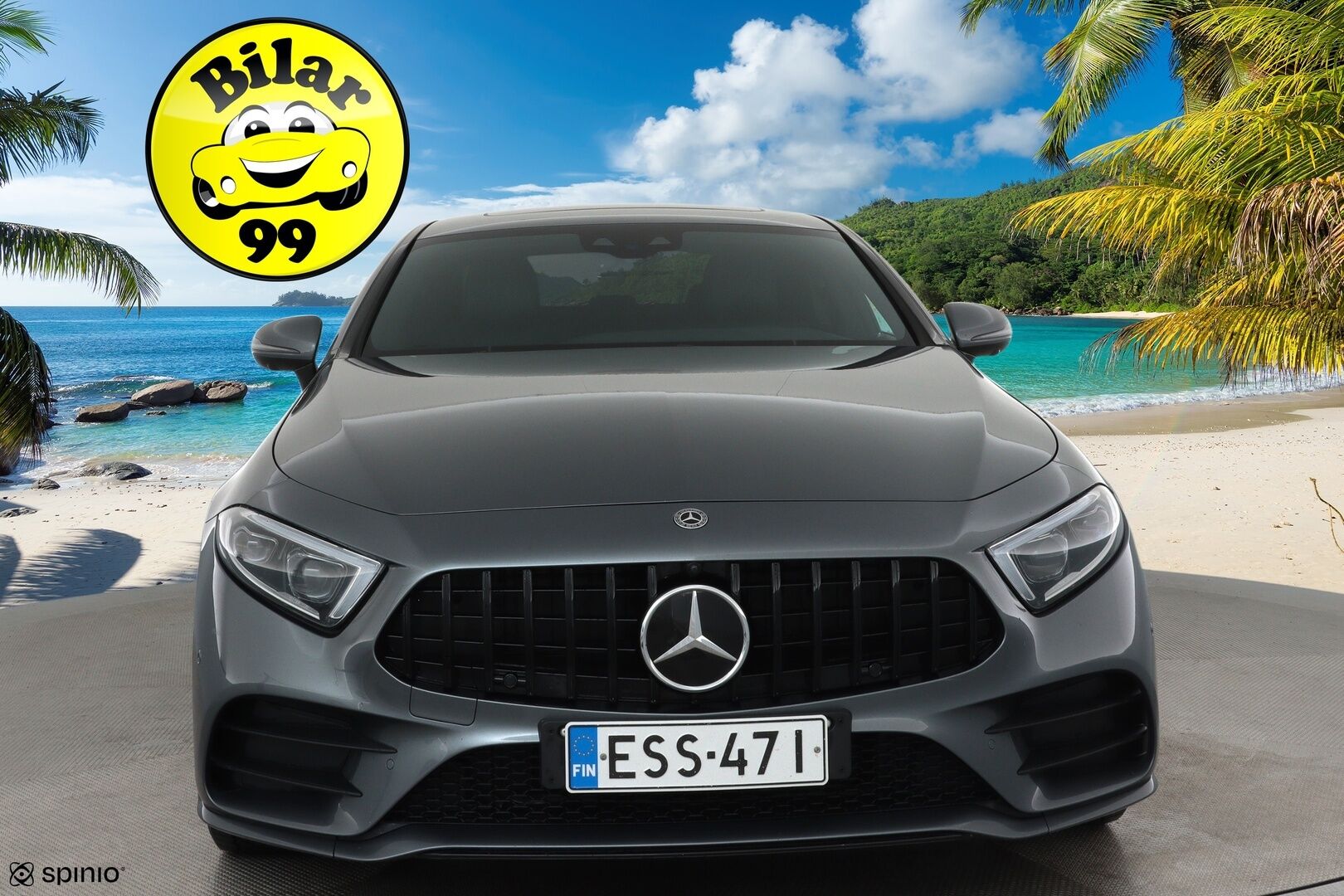 Mercedes-Benz CLS 2018 350 d 4Matic **Burmester / Multibeam LED / Ilma-alusta / 360 kamera / Muistipenkit / Sporttinahat / Lasikatto** - 3,99 % KORKOTARJOUS TÄHÄN AUTOON - 