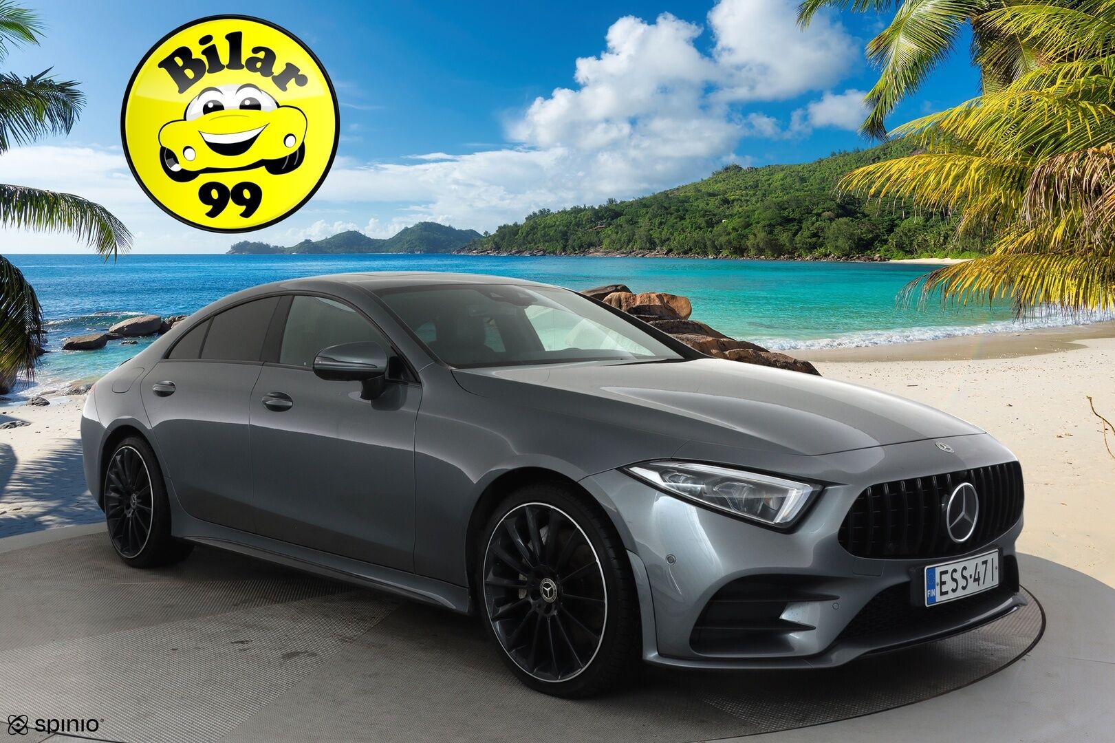 Mercedes-Benz CLS 2018 350 d 4Matic **Burmester / Multibeam LED / Ilma-alusta / 360 kamera / Muistipenkit / Sporttinahat / Lasikatto** - 3,99 % KORKOTARJOUS TÄHÄN AUTOON - 