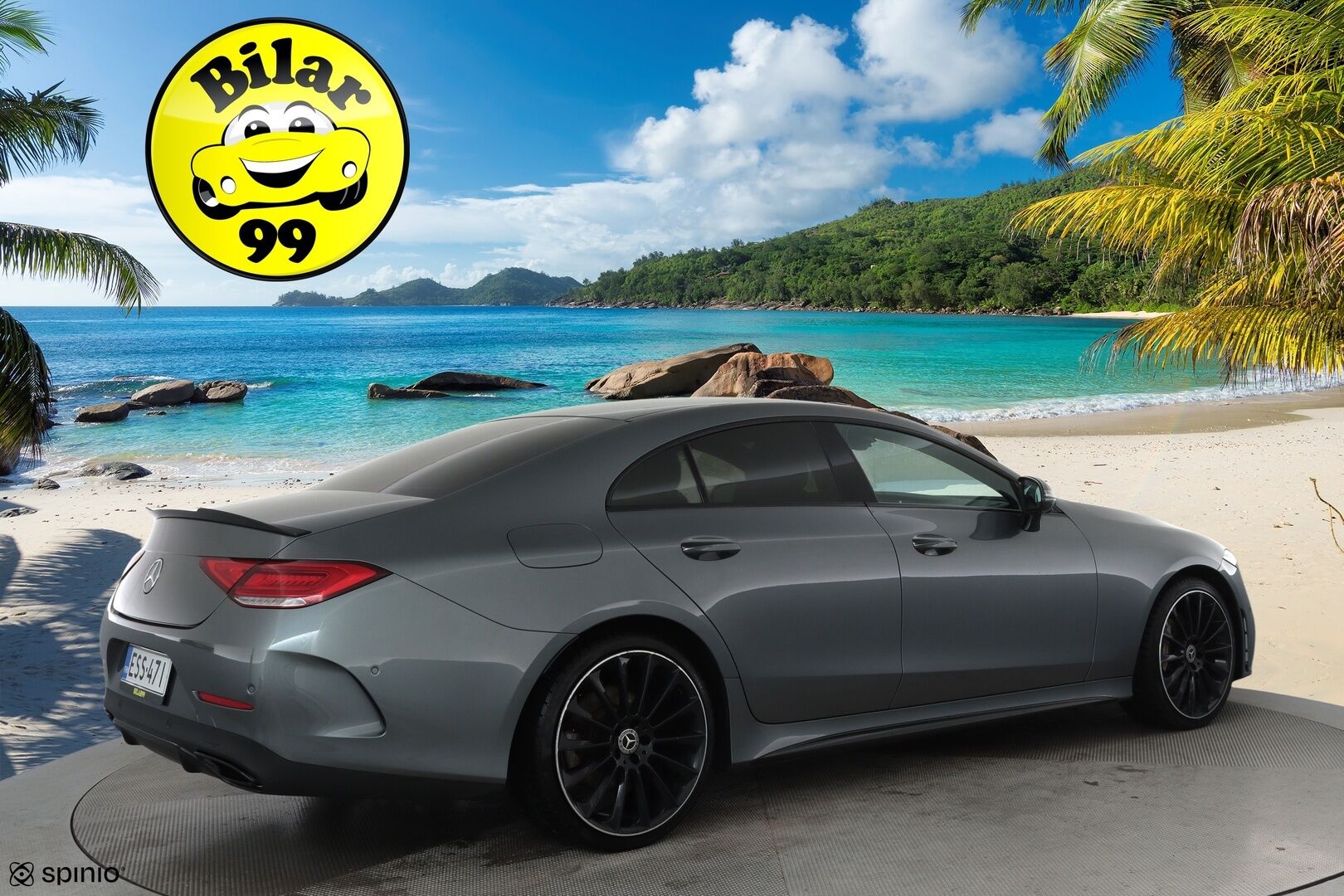 Mercedes-Benz CLS 2018 350 d 4Matic **Burmester / Multibeam LED / Ilma-alusta / 360 kamera / Muistipenkit / Sporttinahat / Lasikatto** - 3,99 % KORKOTARJOUS TÄHÄN AUTOON - 